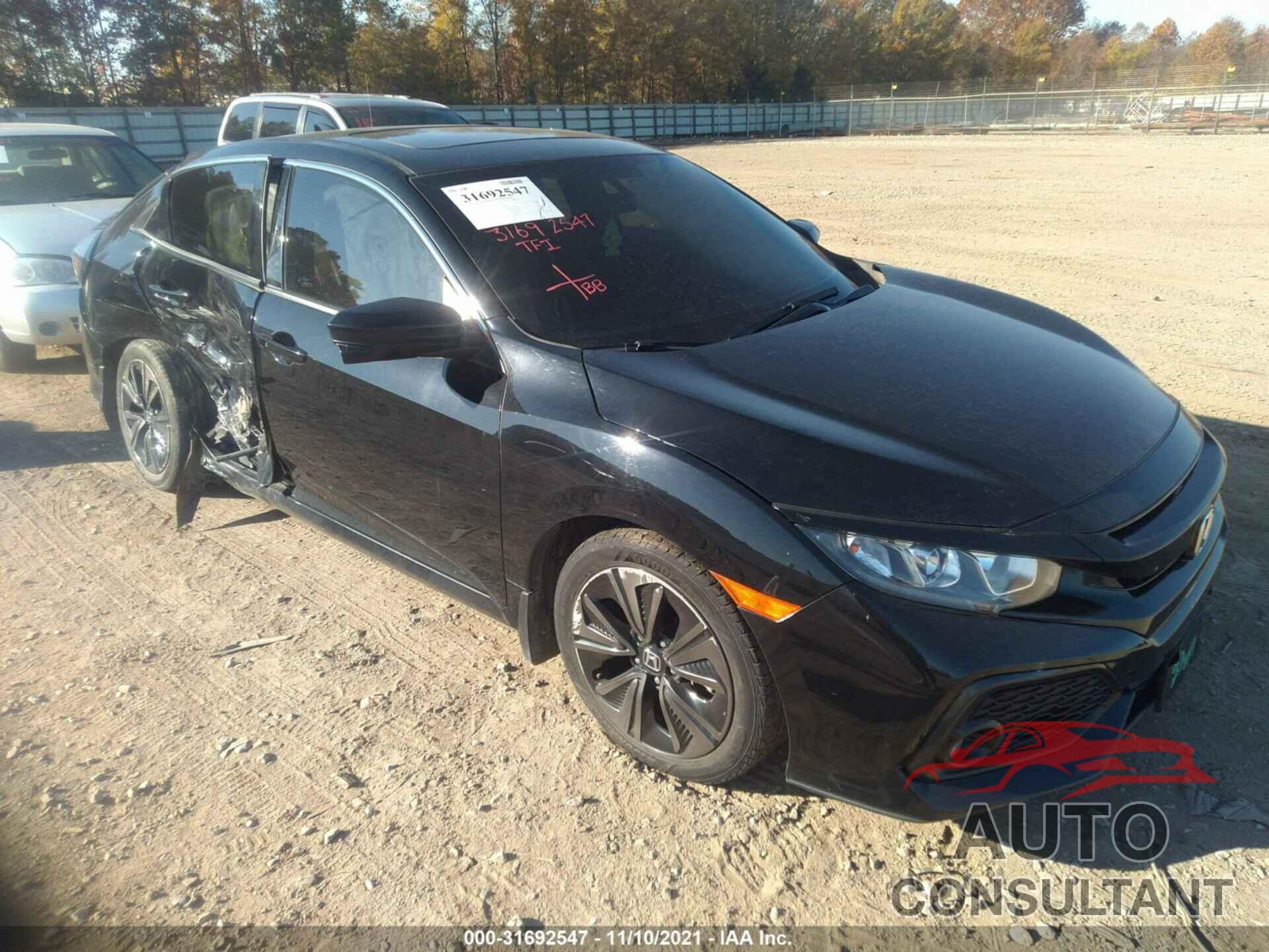 HONDA CIVIC HATCHBACK 2017 - SHHFK7H53HU405701