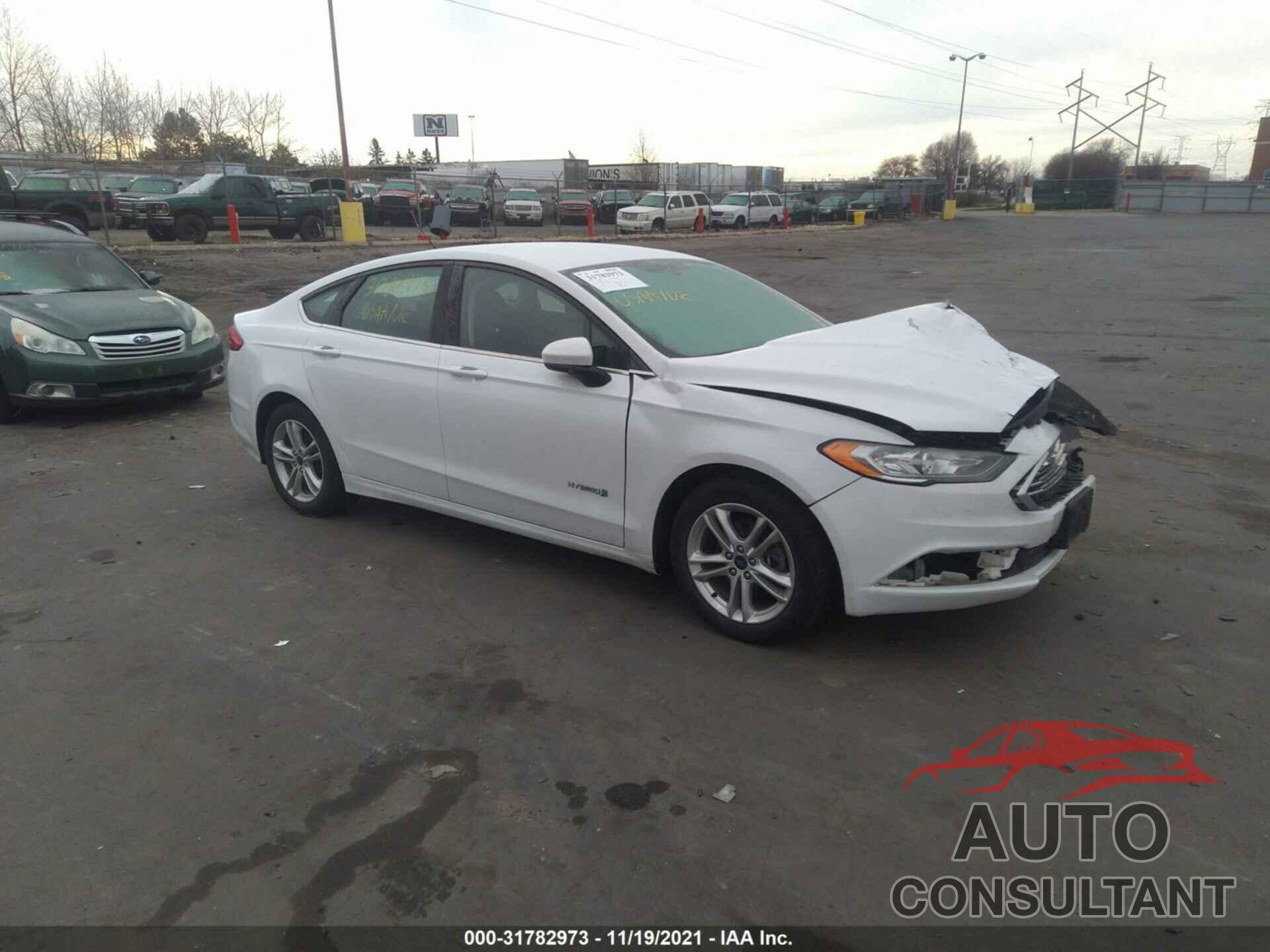 FORD FUSION HYBRID 2018 - 3FA6P0LU4JR150303