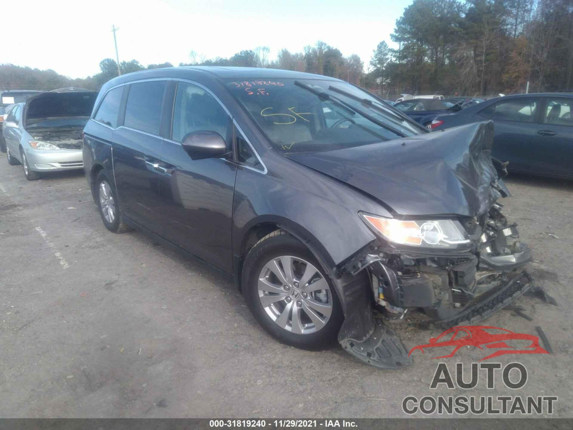 HONDA ODYSSEY 2016 - 5FNRL5H61GB164227