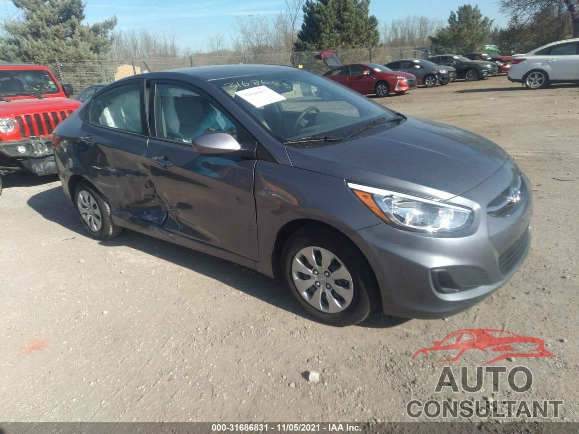 HYUNDAI ACCENT 2016 - KMHCT4AE9GU157157