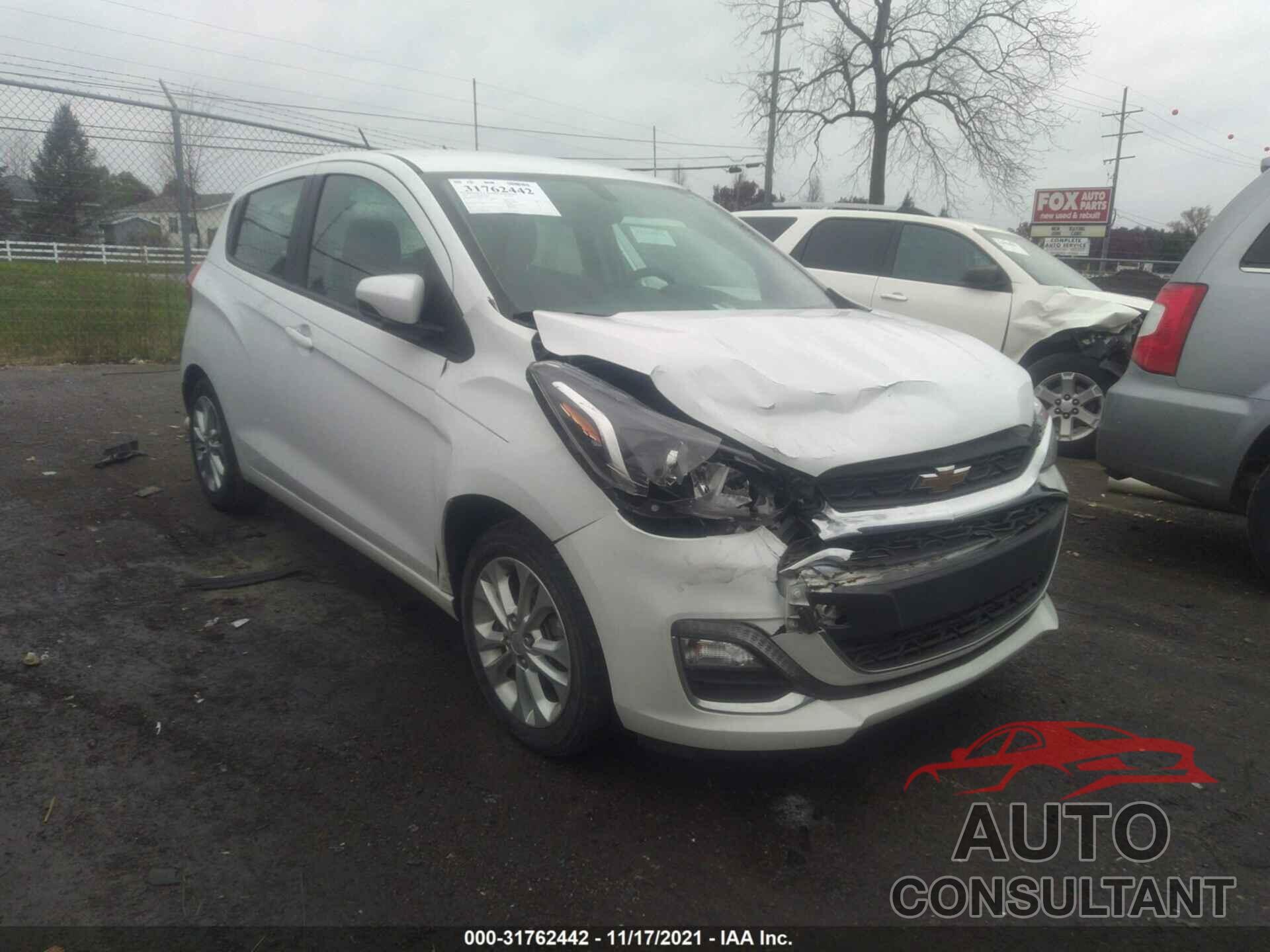 CHEVROLET SPARK 2019 - KL8CD6SA2KC820908