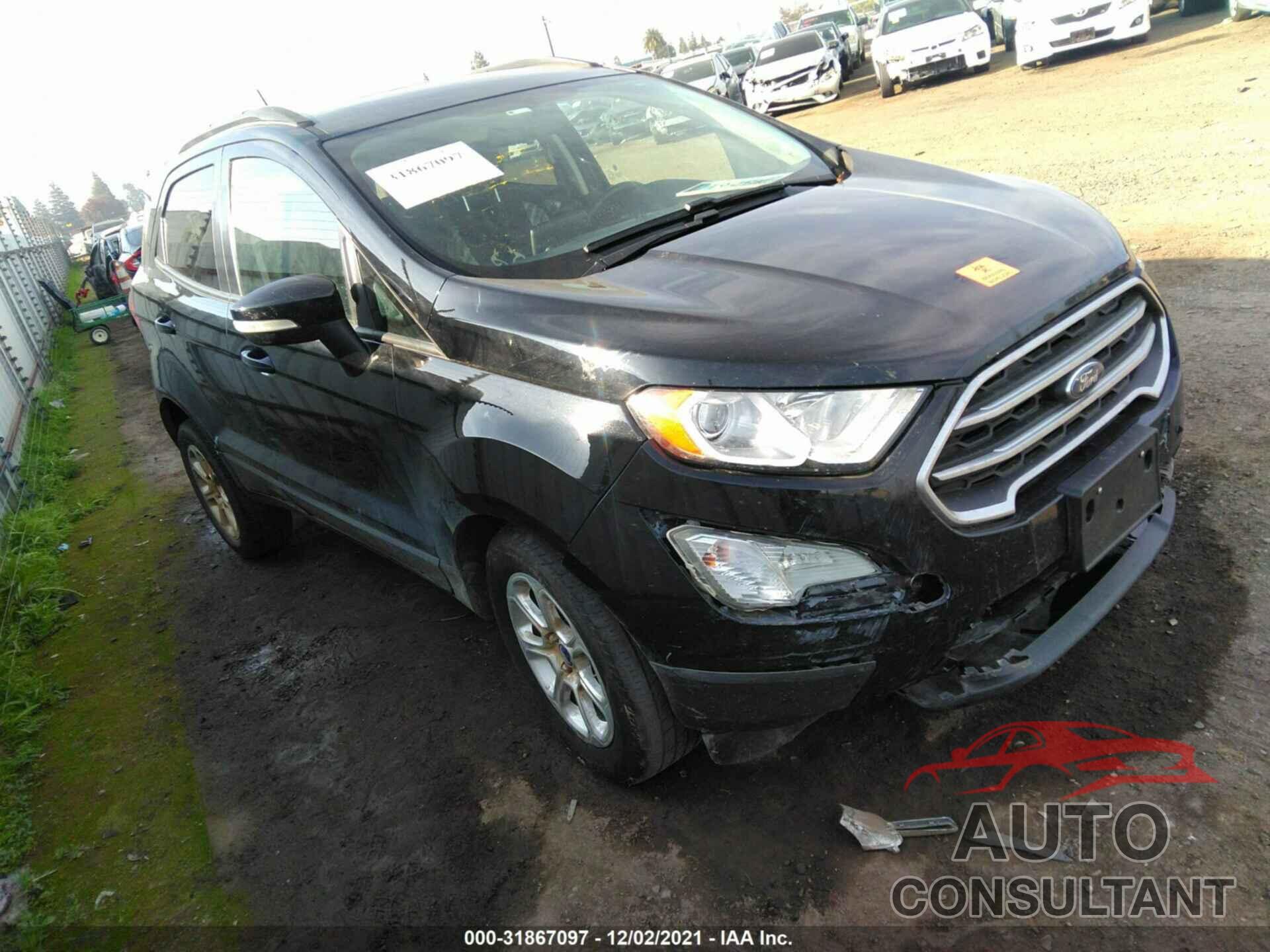 FORD ECOSPORT 2019 - MAJ3S2GE7KC286487