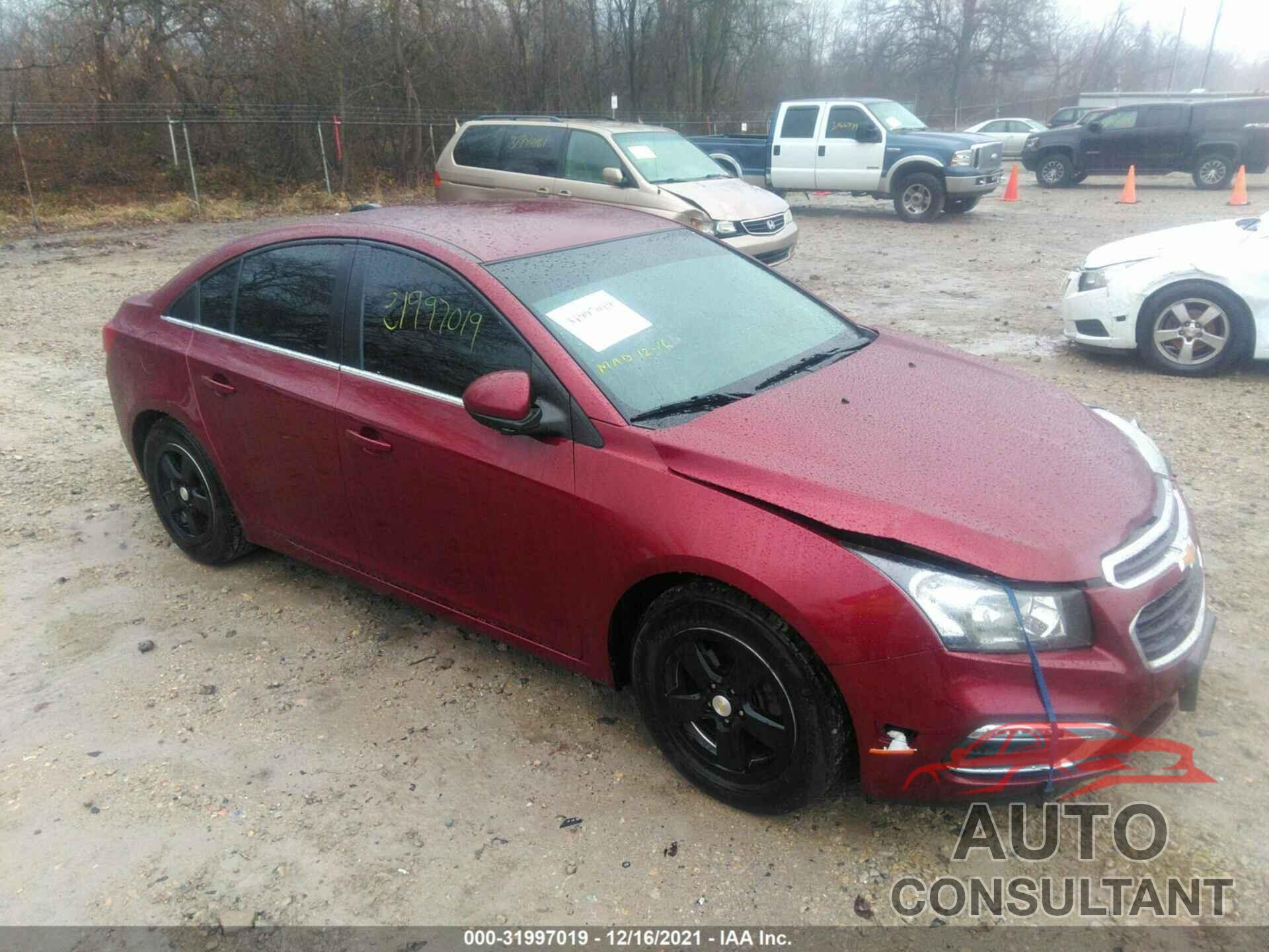 CHEVROLET CRUZE LIMITED 2016 - 1G1PE5SB9G7147505