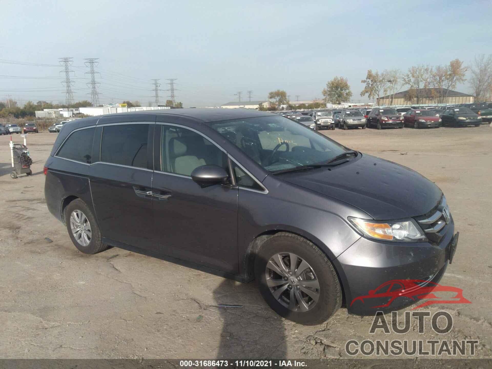 HONDA ODYSSEY 2016 - 5FNRL5H30GB034977