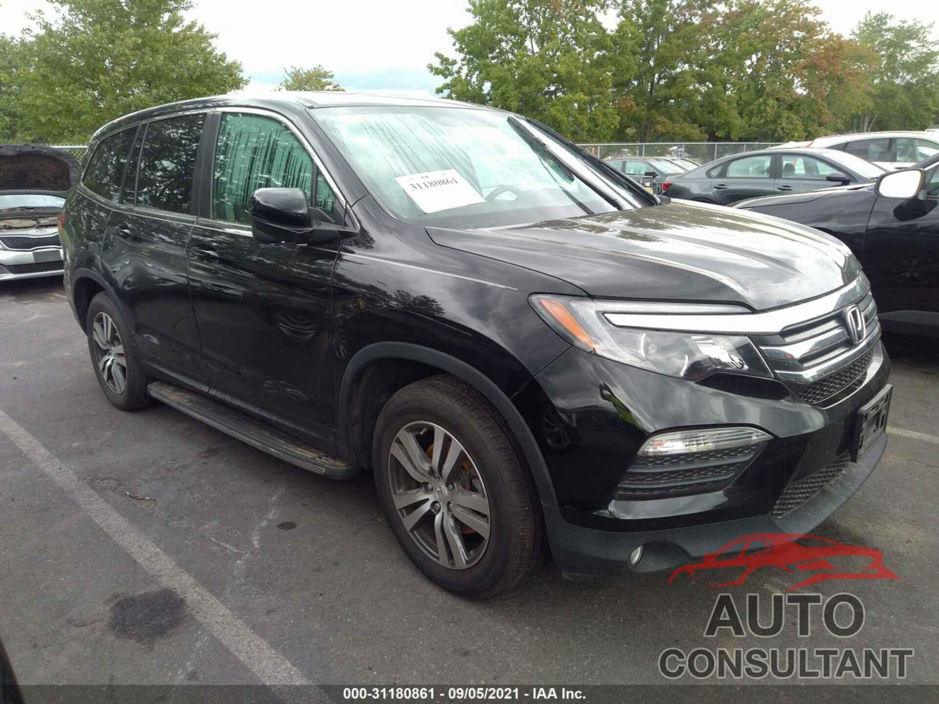 HONDA PILOT 2016 - 5FNYF6H55GB105407