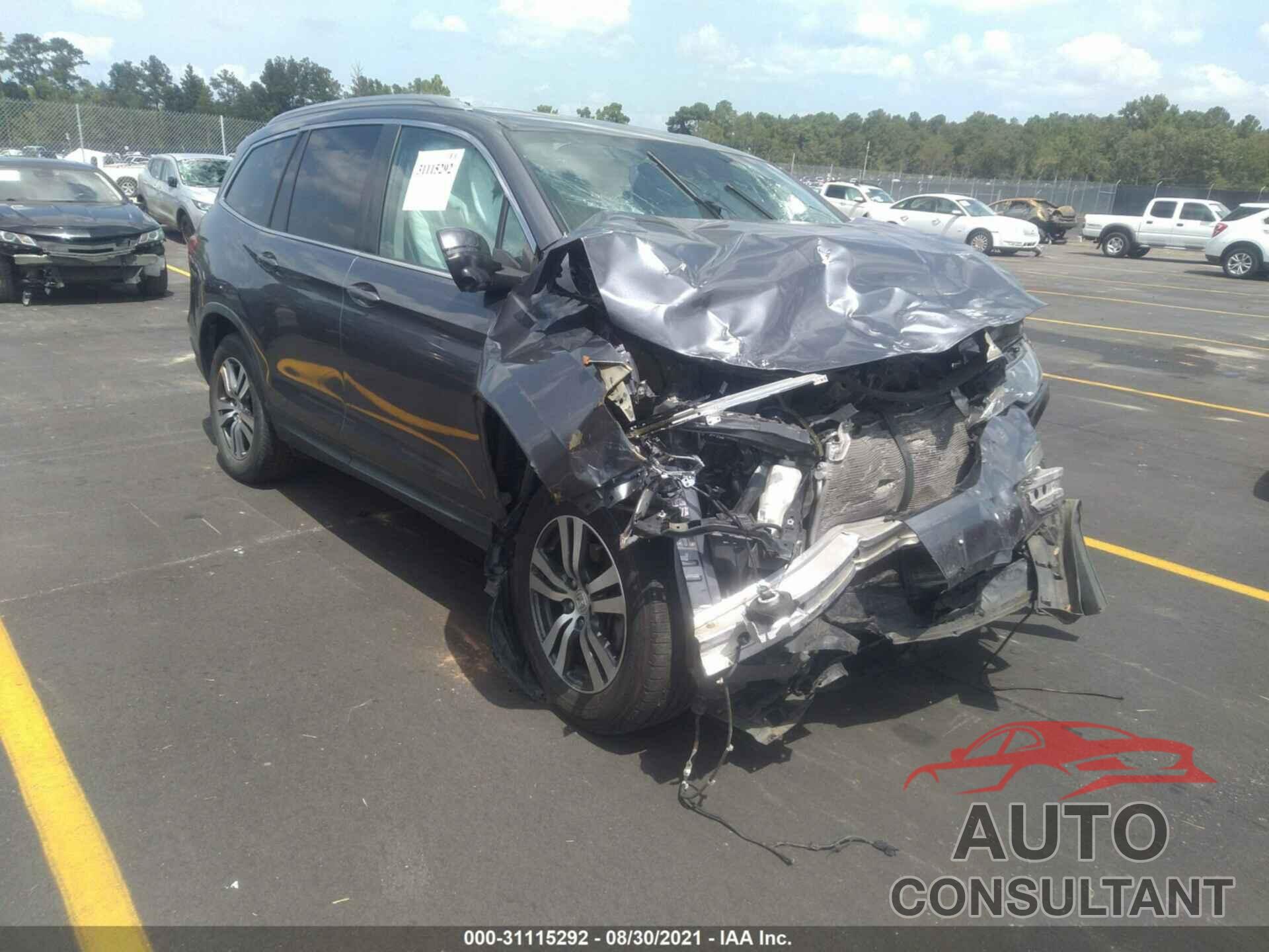 HONDA PILOT 2016 - 5FNYF5H53GB048439