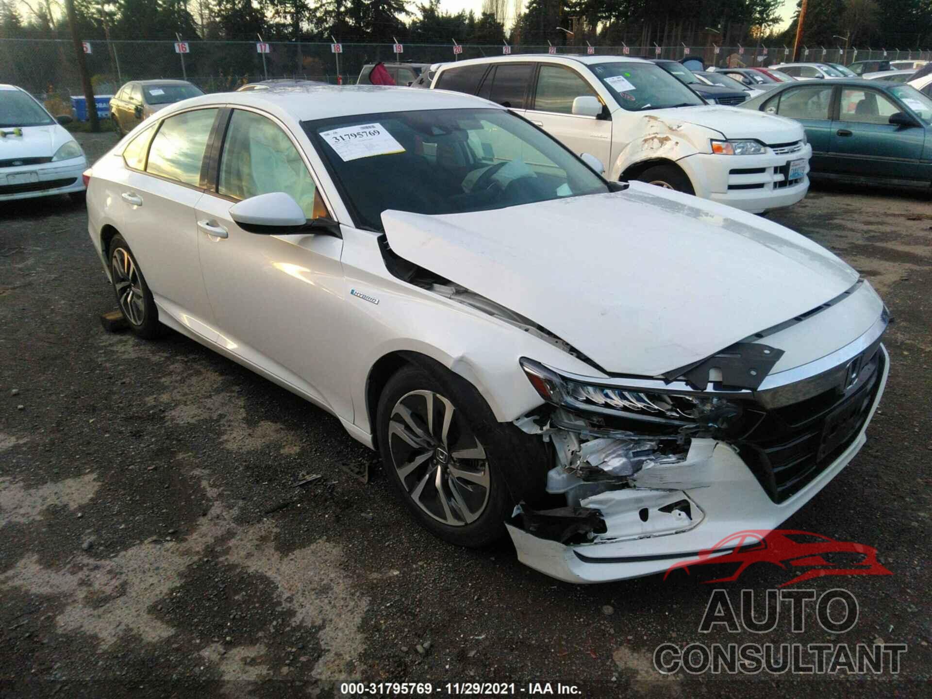 HONDA ACCORD HYBRID 2019 - 1HGCV3F1XKA001445