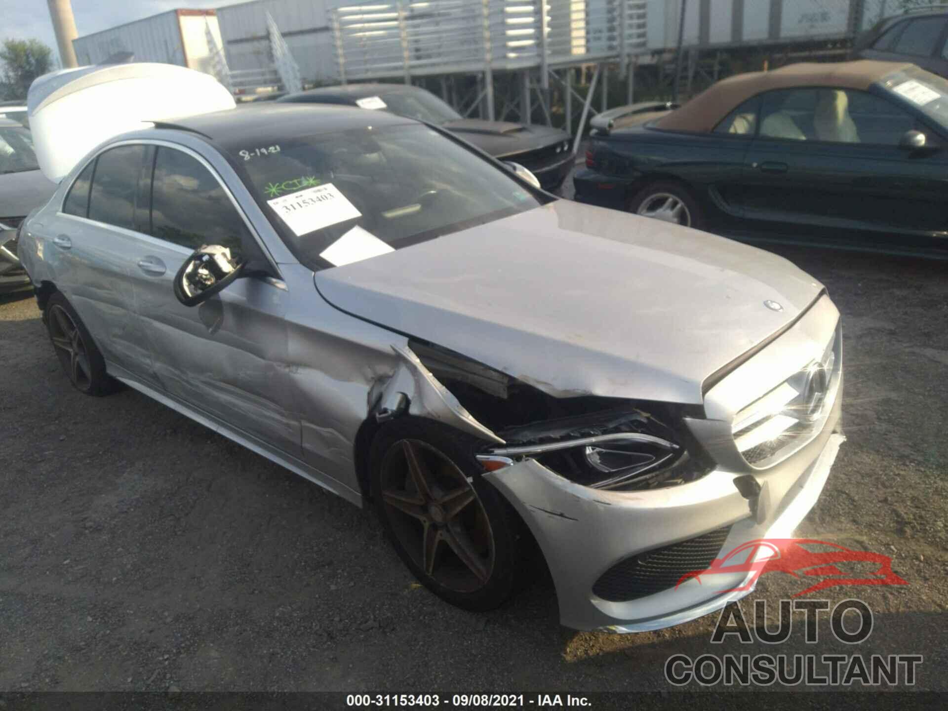 MERCEDES-BENZ C-CLASS 2016 - 55SWF4KB7GU107944