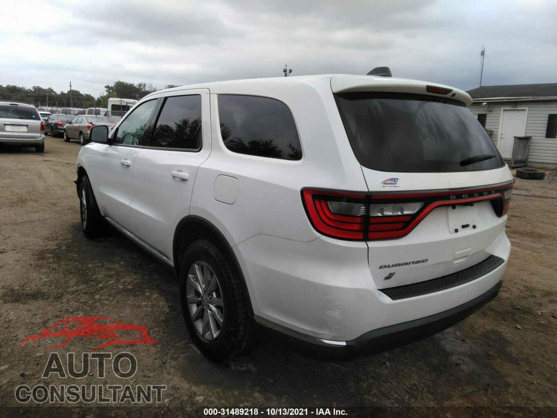 DODGE DURANGO 2018 - 1C4RDJAG6JC126943