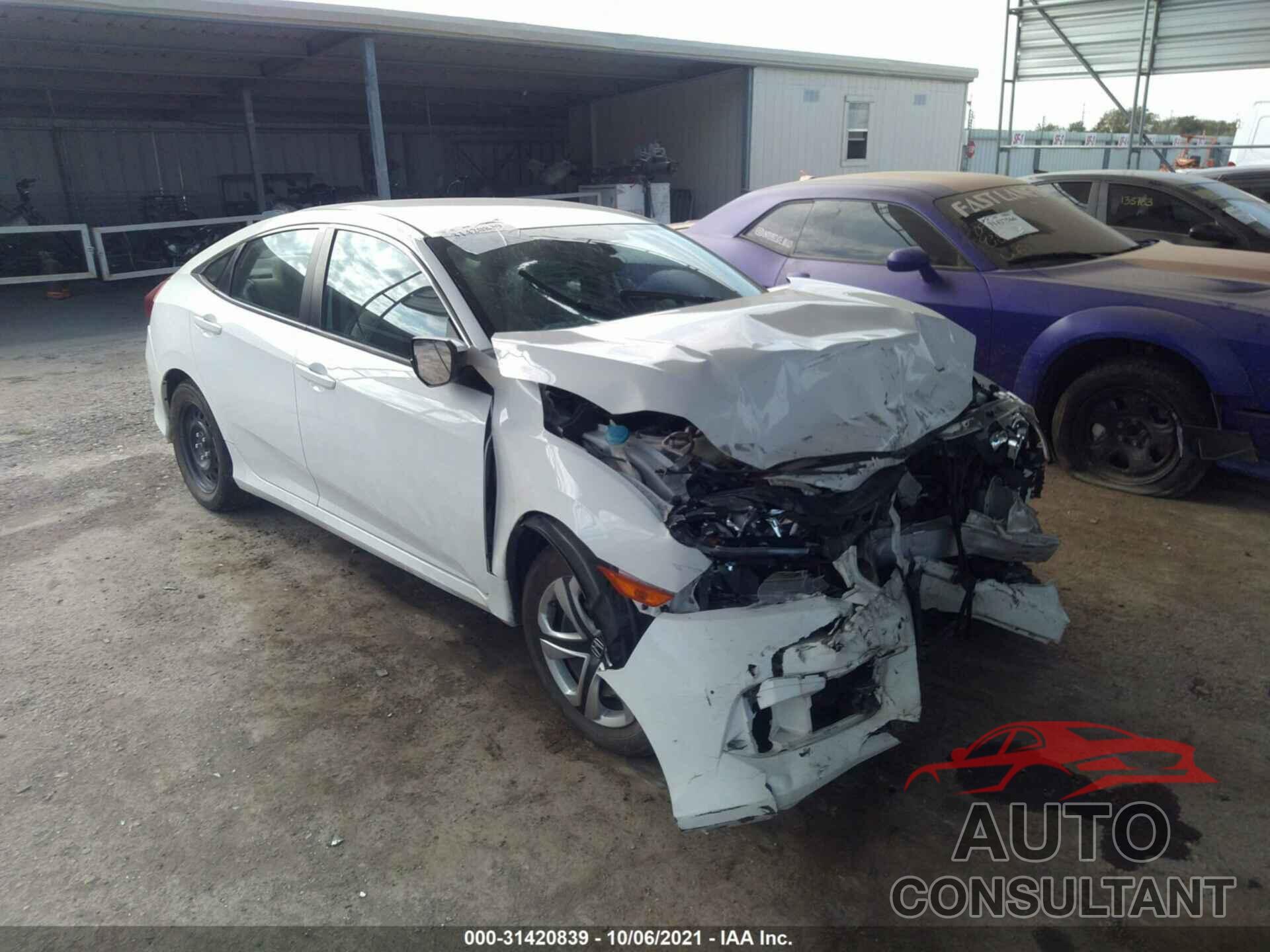 HONDA CIVIC SEDAN 2016 - 19XFC2F53GE096191