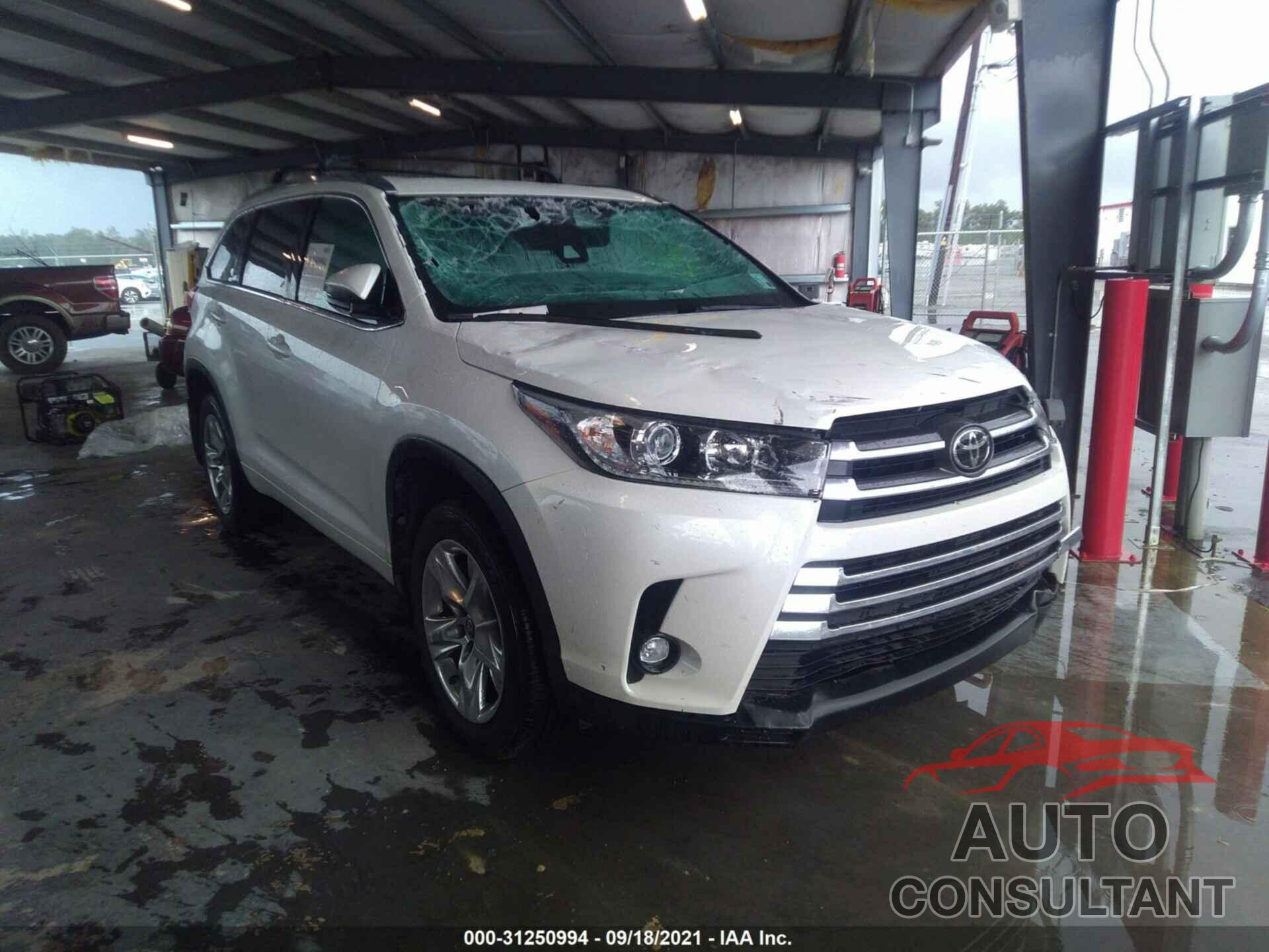 TOYOTA HIGHLANDER 2019 - 5TDYZRFH7KS310074