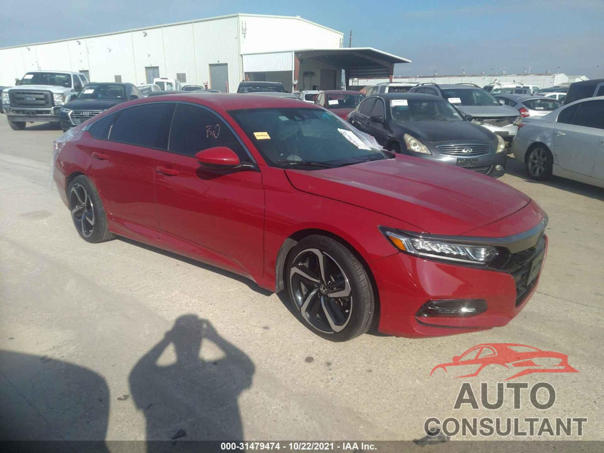 HONDA ACCORD SEDAN 2018 - 1HGCV1F35JA247162