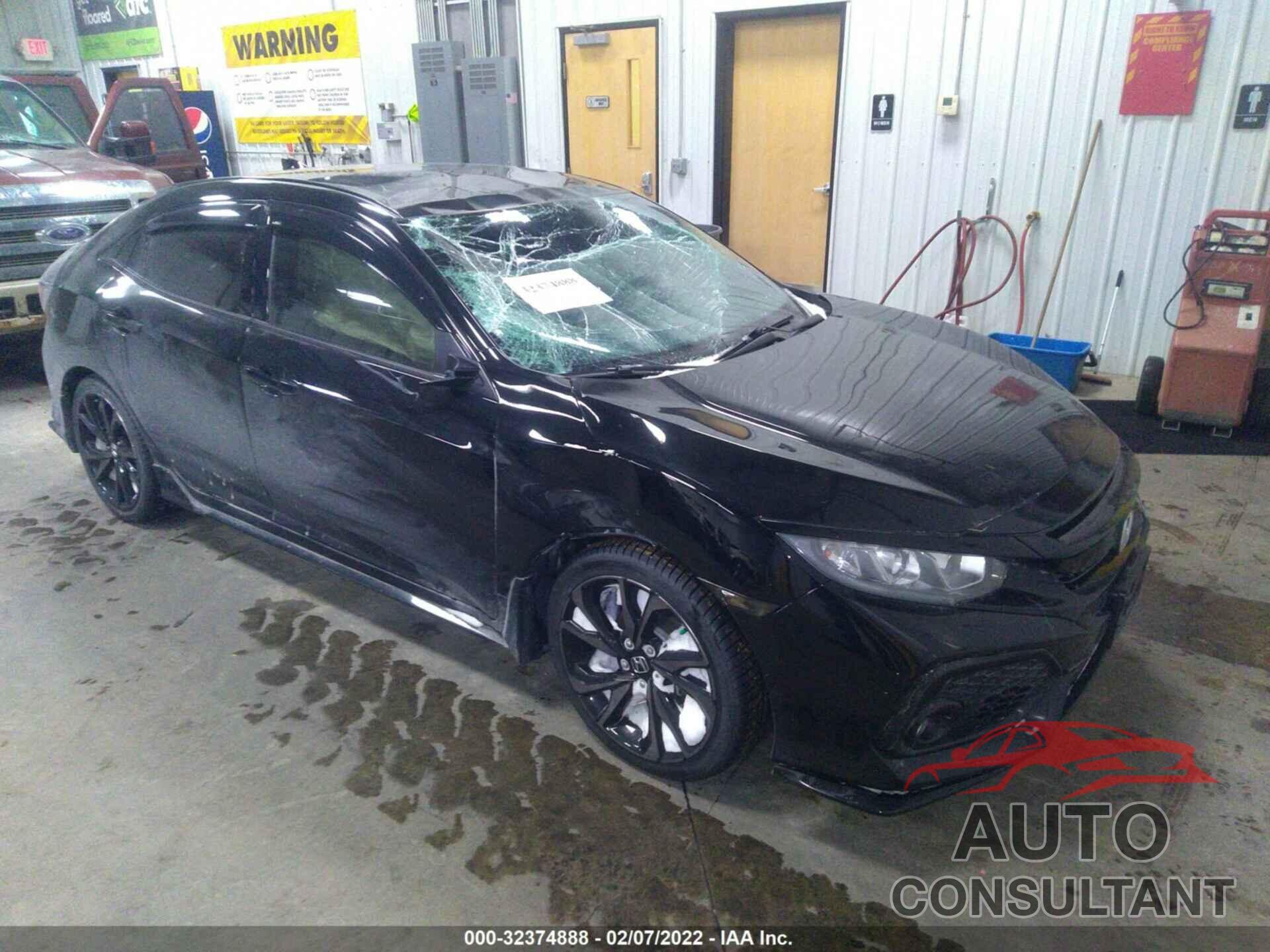 HONDA CIVIC HATCHBACK 2018 - SHHFK7G4XJU232631