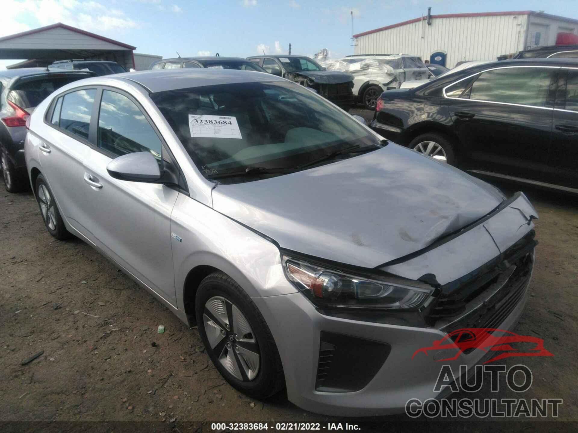 HYUNDAI IONIQ HYBRID 2017 - KMHC65LC1HU047794