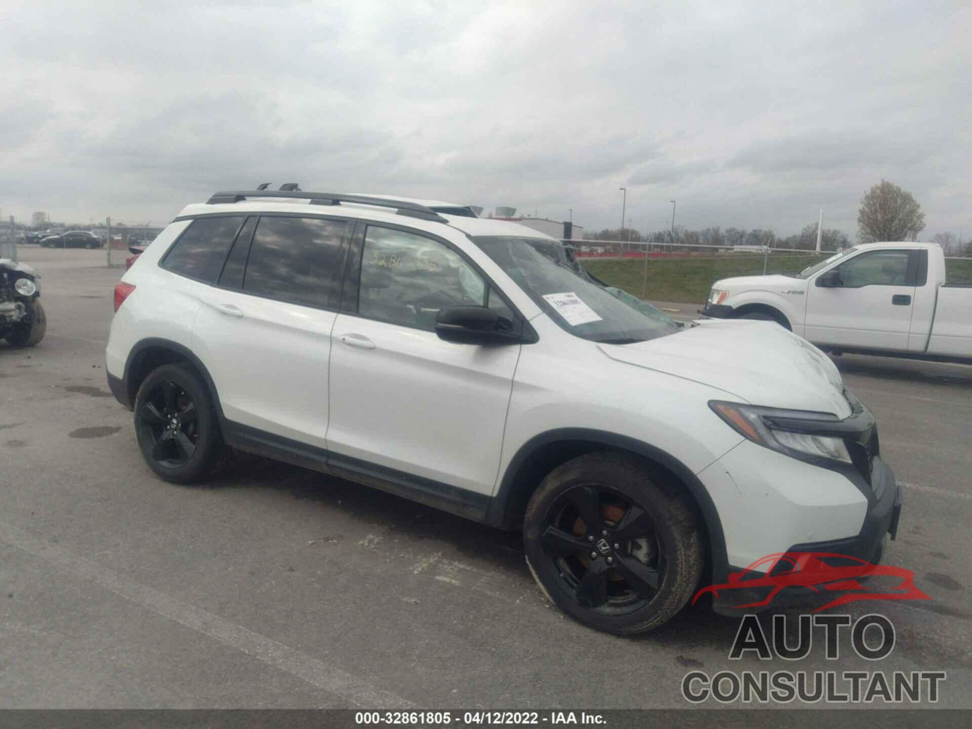 HONDA PASSPORT 2019 - 5FNYF8H07KB023588