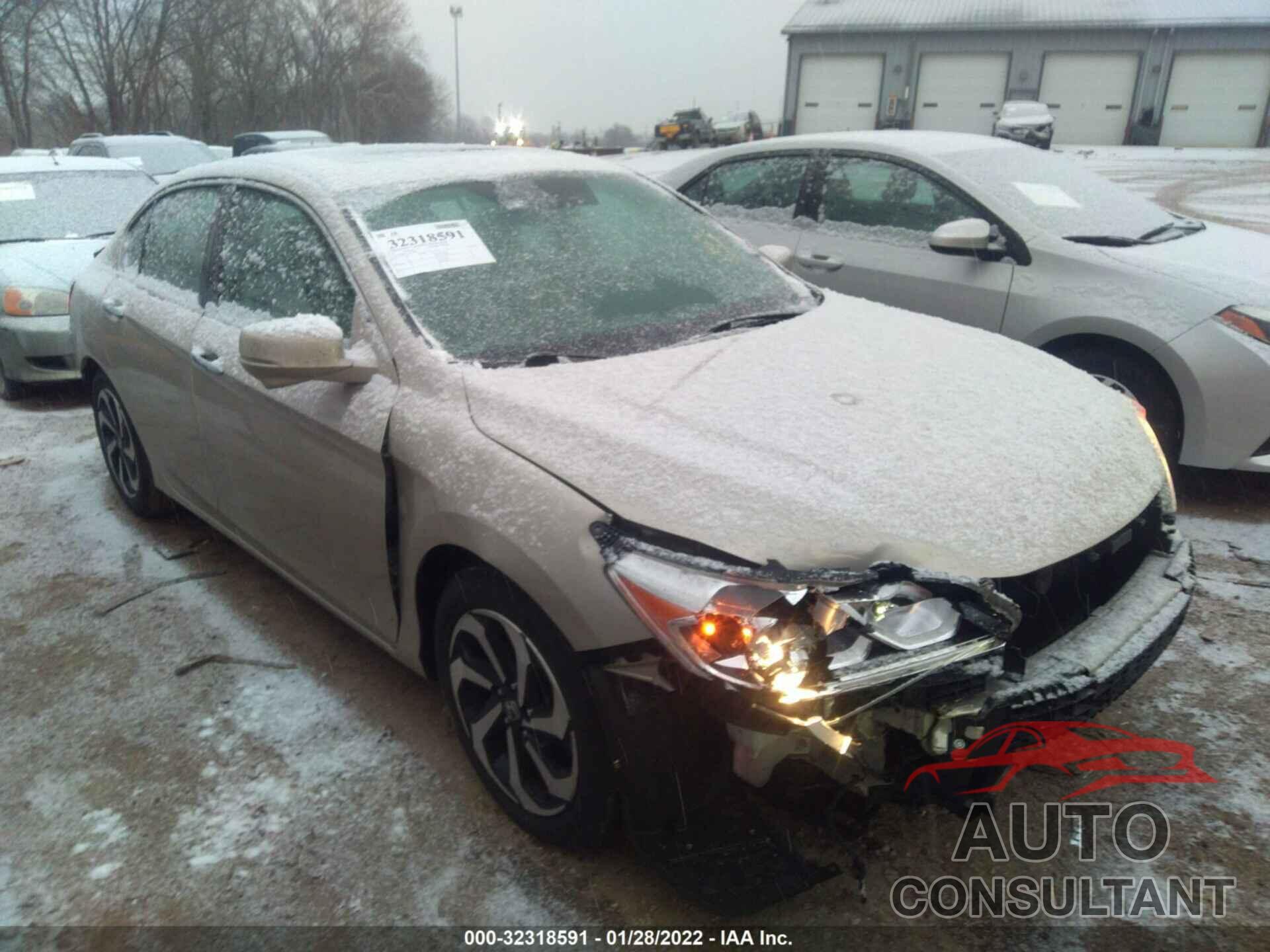 HONDA ACCORD SEDAN 2016 - 1HGCR3F02GA001474