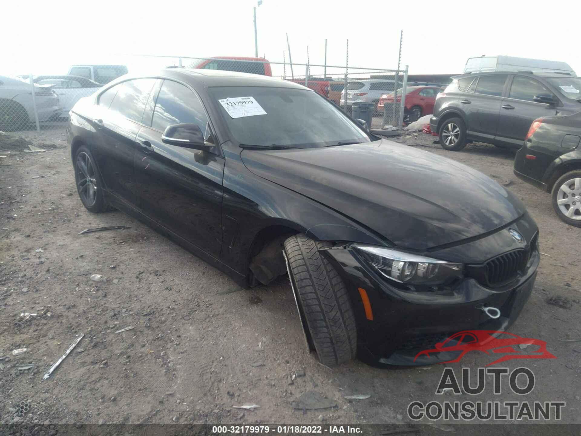 BMW 4 SERIES 2018 - WBA4J1C53JBG78016