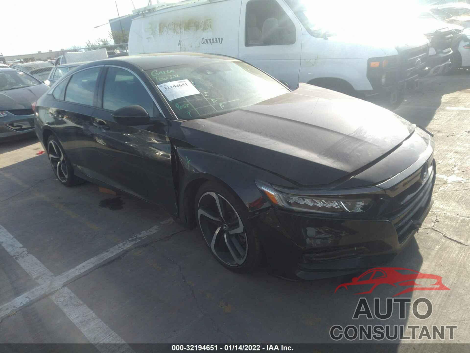 HONDA ACCORD SEDAN 2020 - 1HGCV1F39LA058078