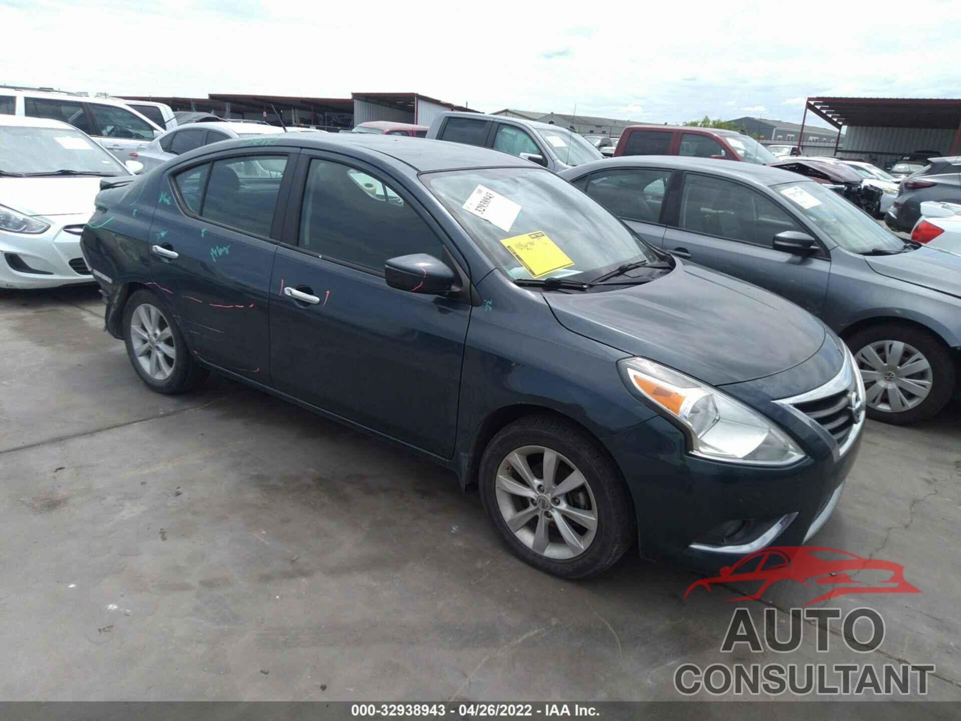 NISSAN VERSA 2016 - 3N1CN7AP9GL835145