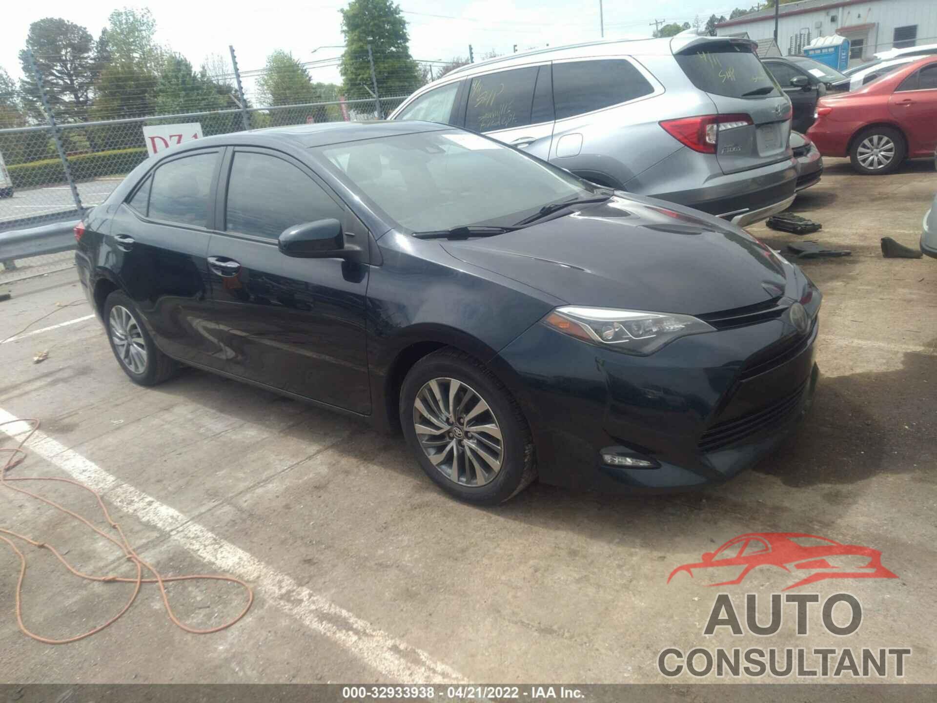 TOYOTA COROLLA 2017 - 2T1BURHE2HC917184