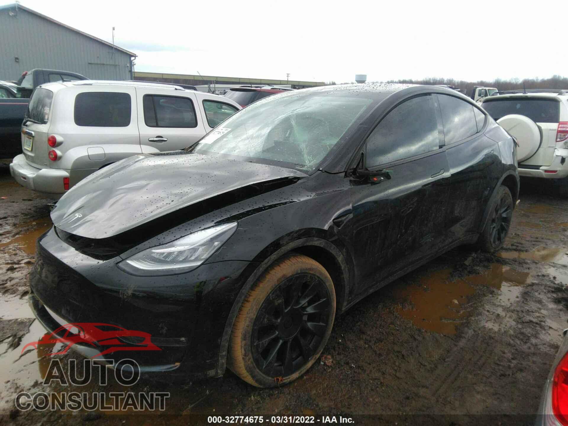 TESLA MODEL Y 2021 - 5YJYGDEE2MF186190