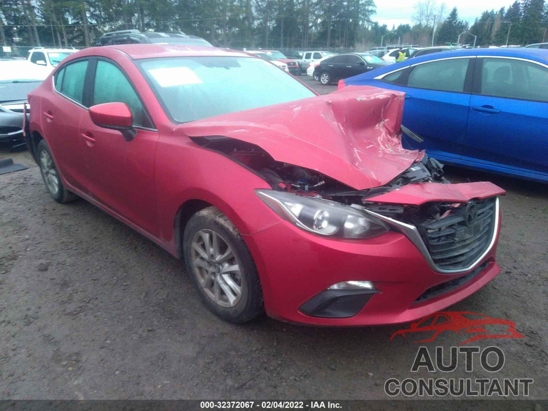 MAZDA MAZDA3 2016 - JM1BM1U74G1280648