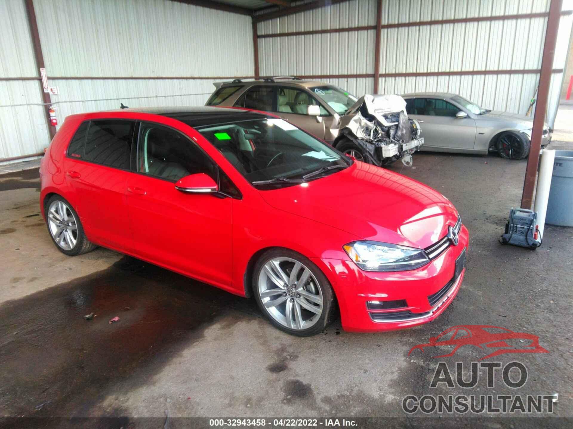 VOLKSWAGEN GOLF 2017 - 3VW217AU5HM035252