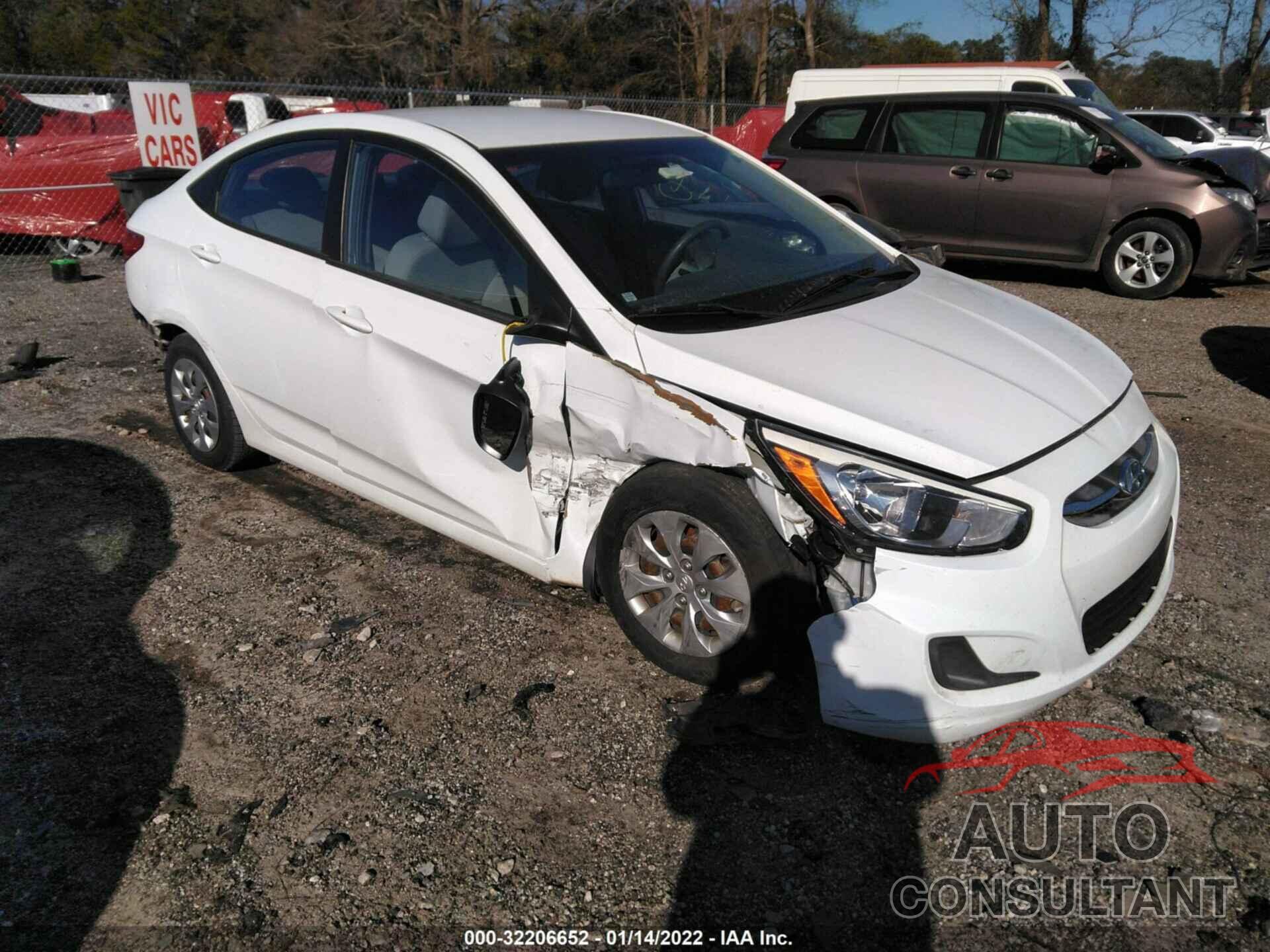 HYUNDAI ACCENT 2016 - KMHCT4AE2GU026023