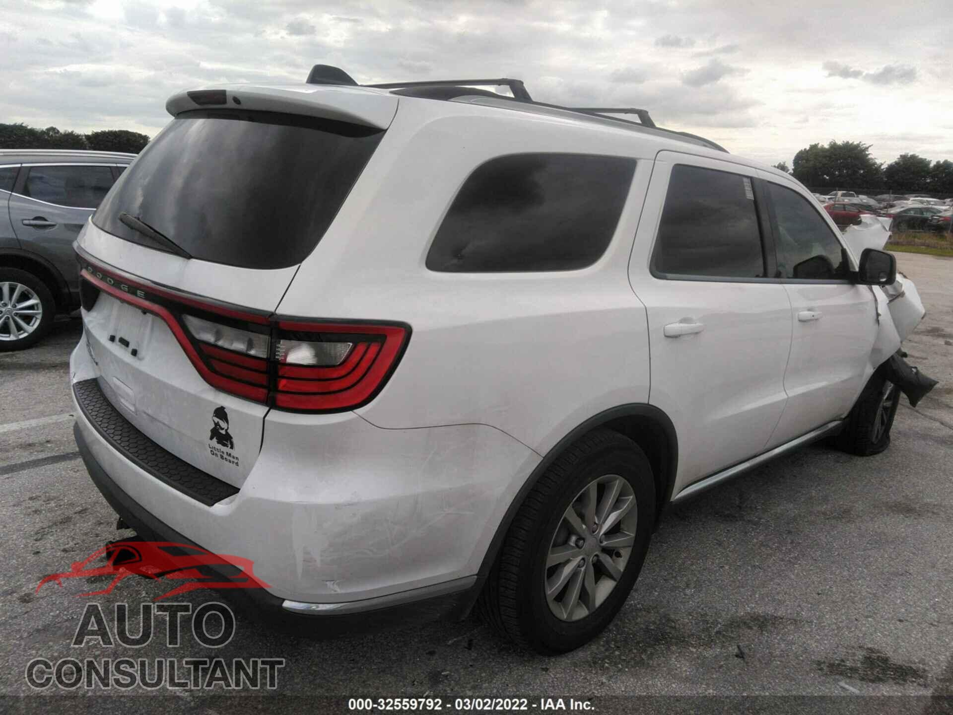 DODGE DURANGO 2017 - 1C4RDHAG0HC657056