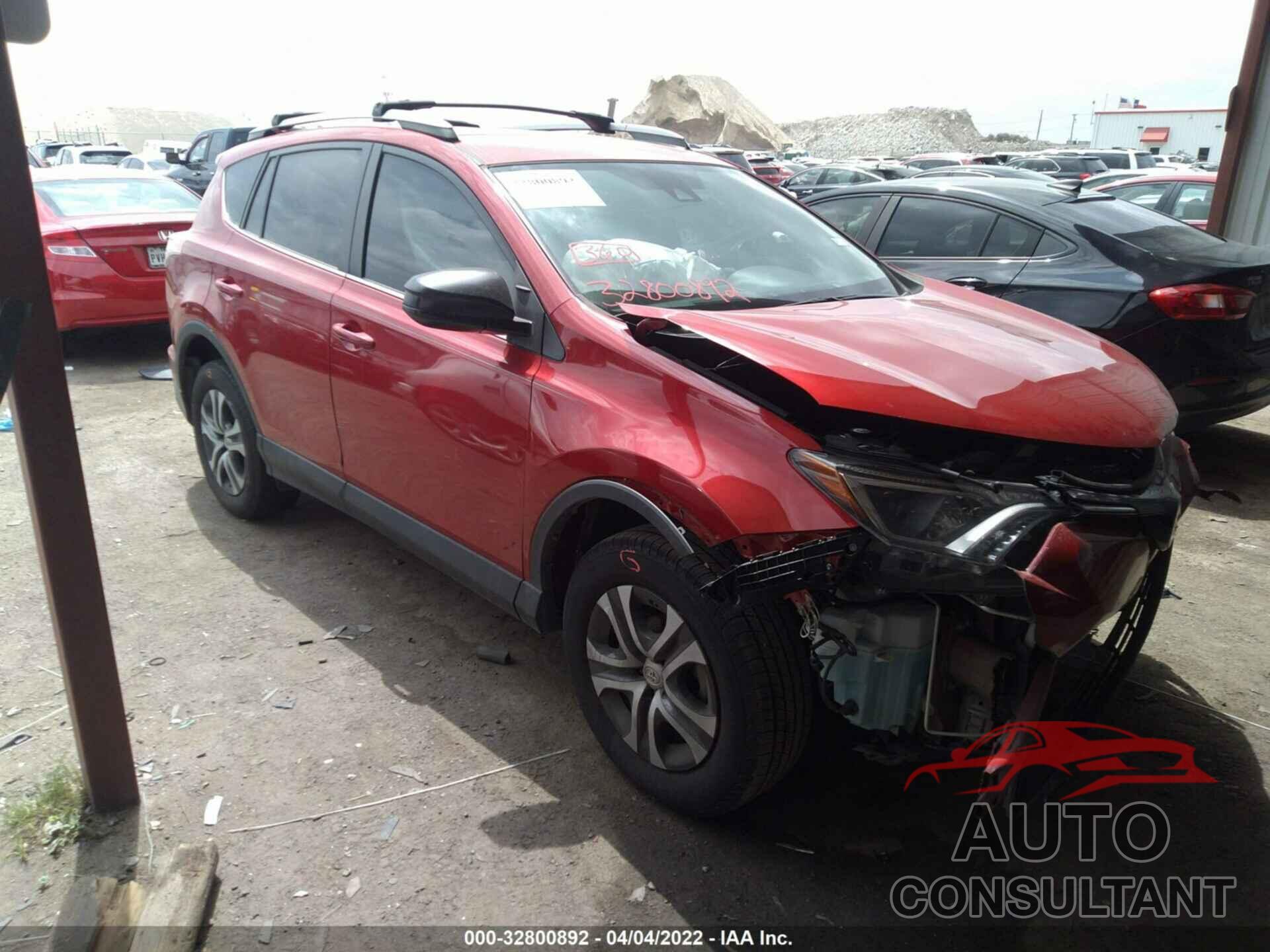TOYOTA RAV4 2017 - 2T3ZFREV7HW405519