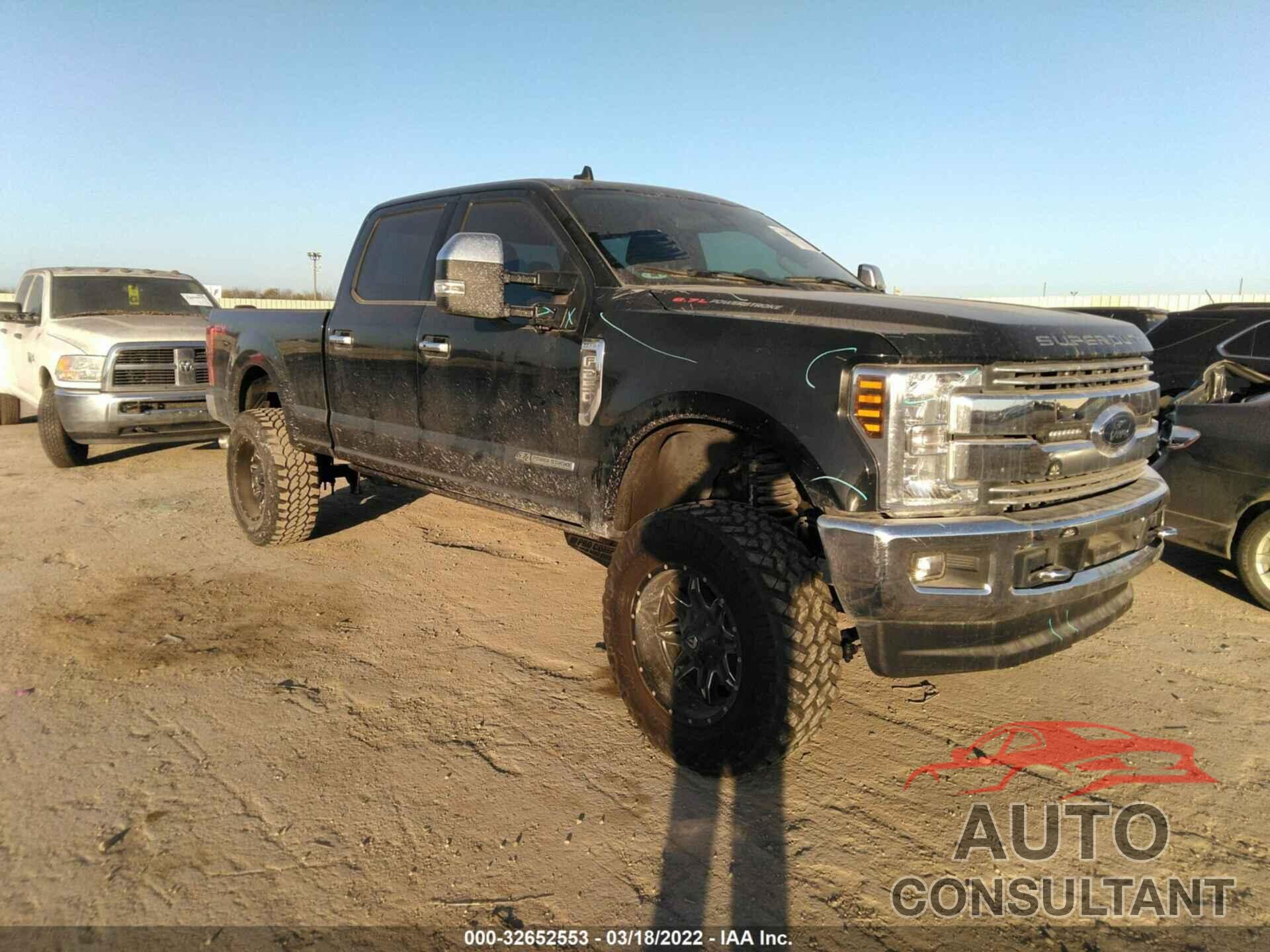 FORD SUPER DUTY F-250 SRW 2019 - 1FT7W2BT4KEC77157