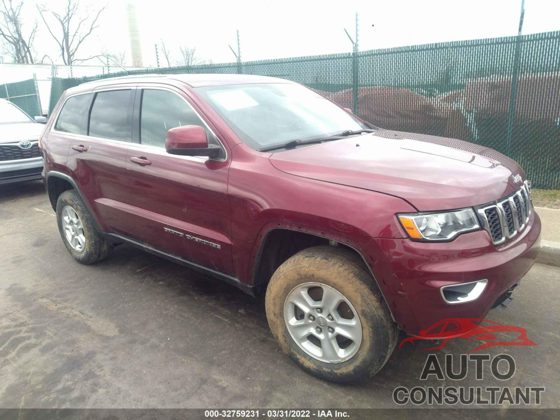 JEEP GRAND CHEROKEE 2017 - 1C4RJFAG0HC889881