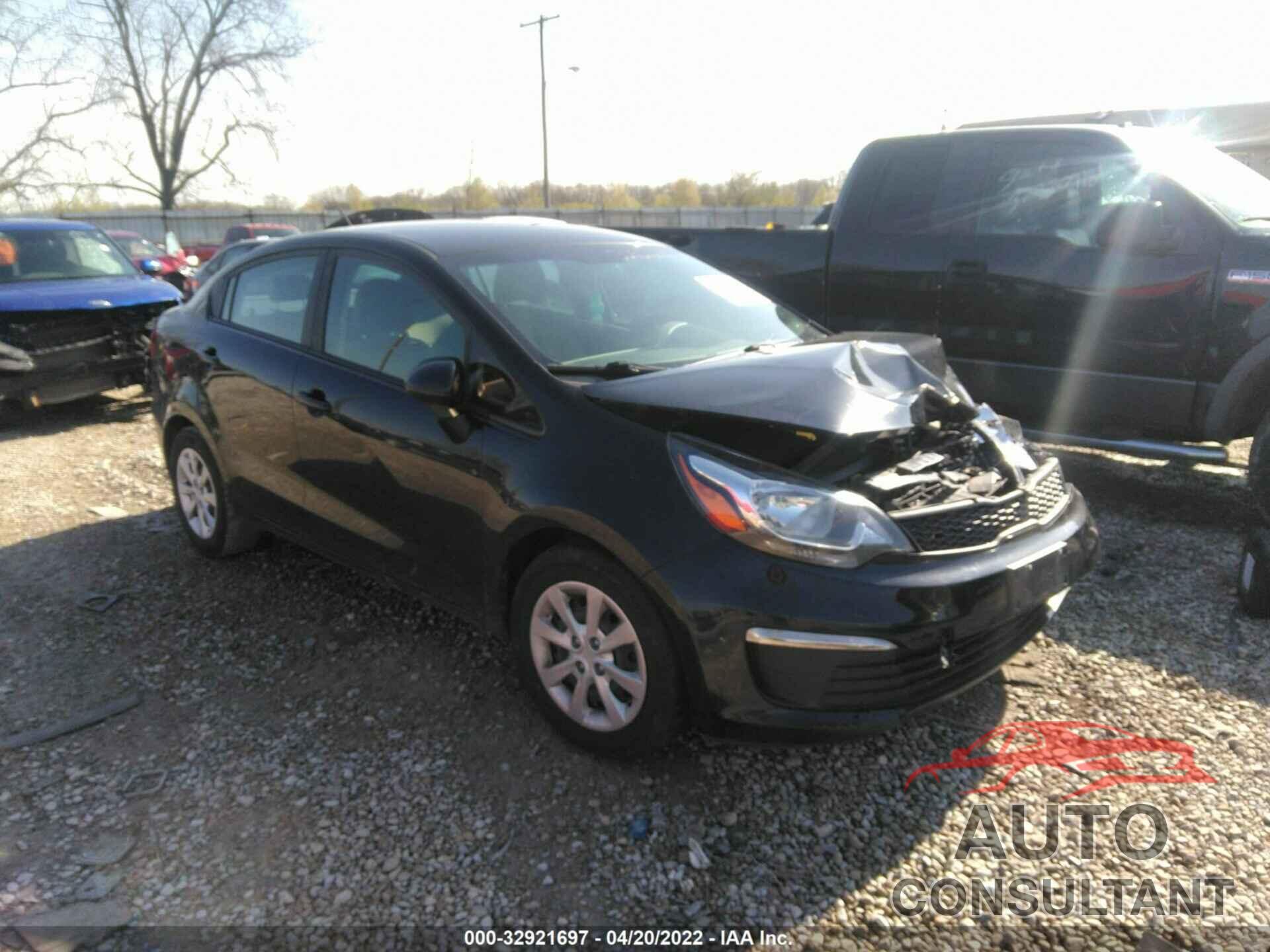 KIA RIO 2017 - KNADM4A31H6015201