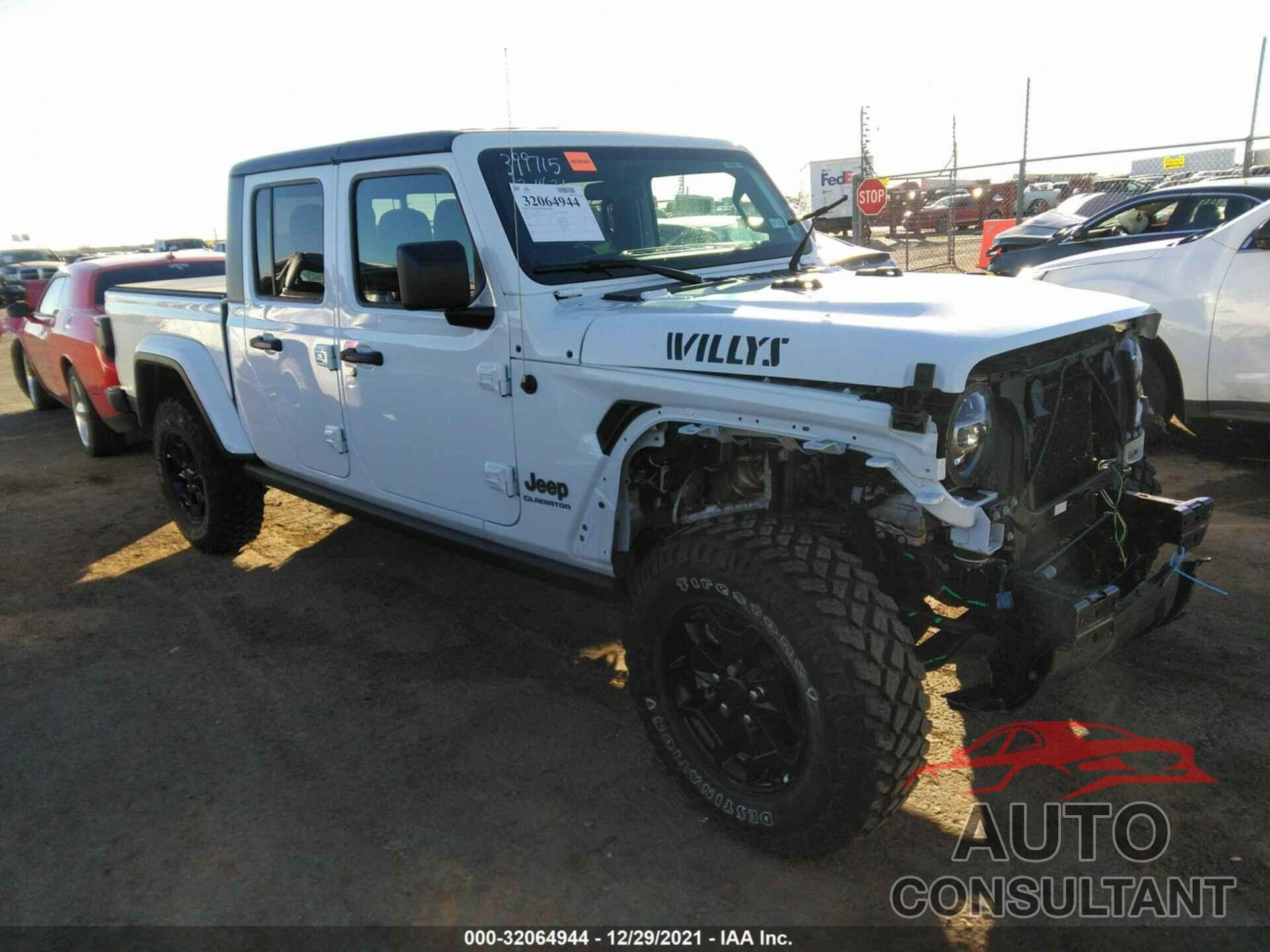 JEEP GLADIATOR 2021 - 1C6HJTAGXML577997