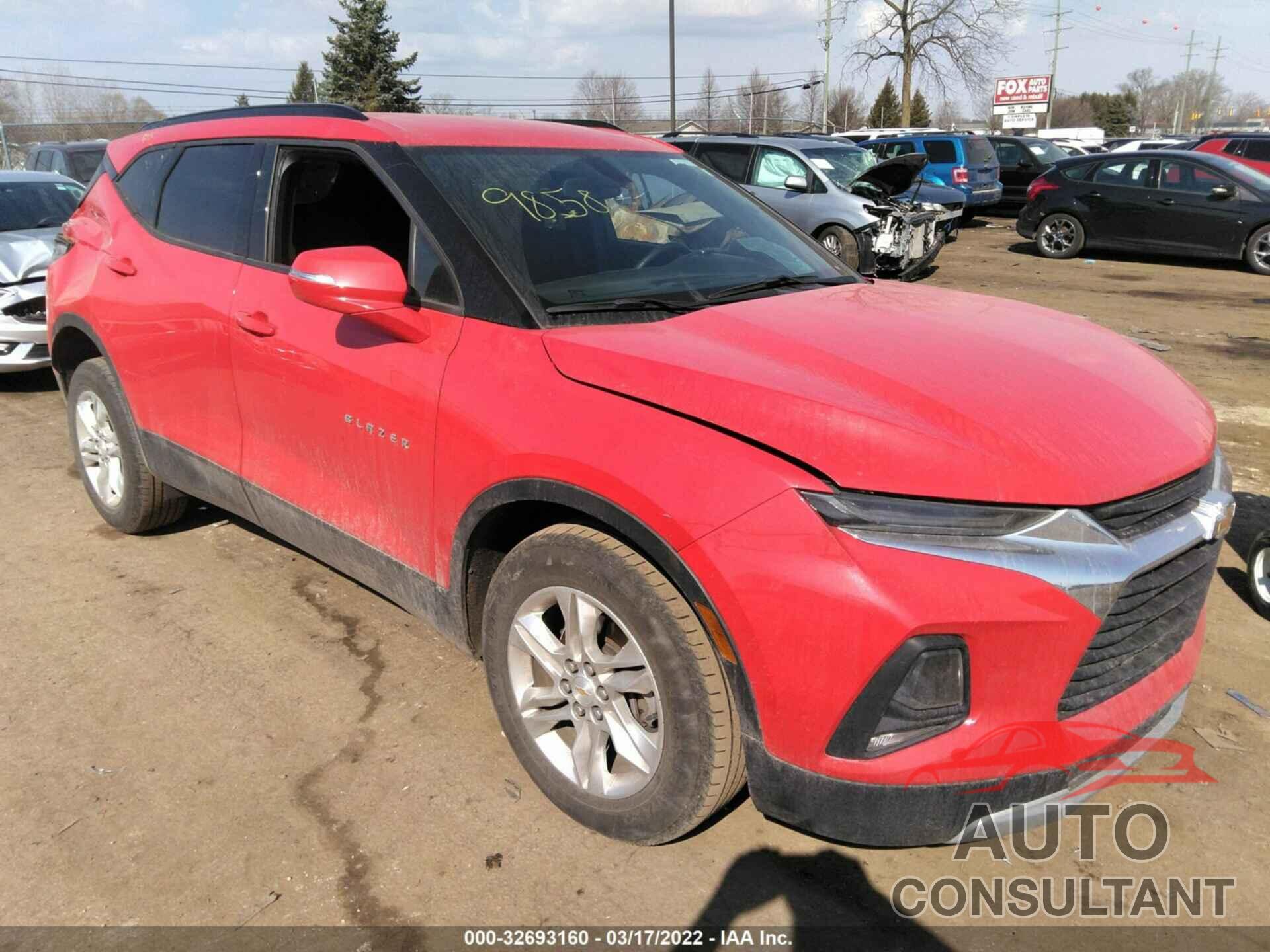 CHEVROLET BLAZER 2019 - 3GNKBCRS8KS659858