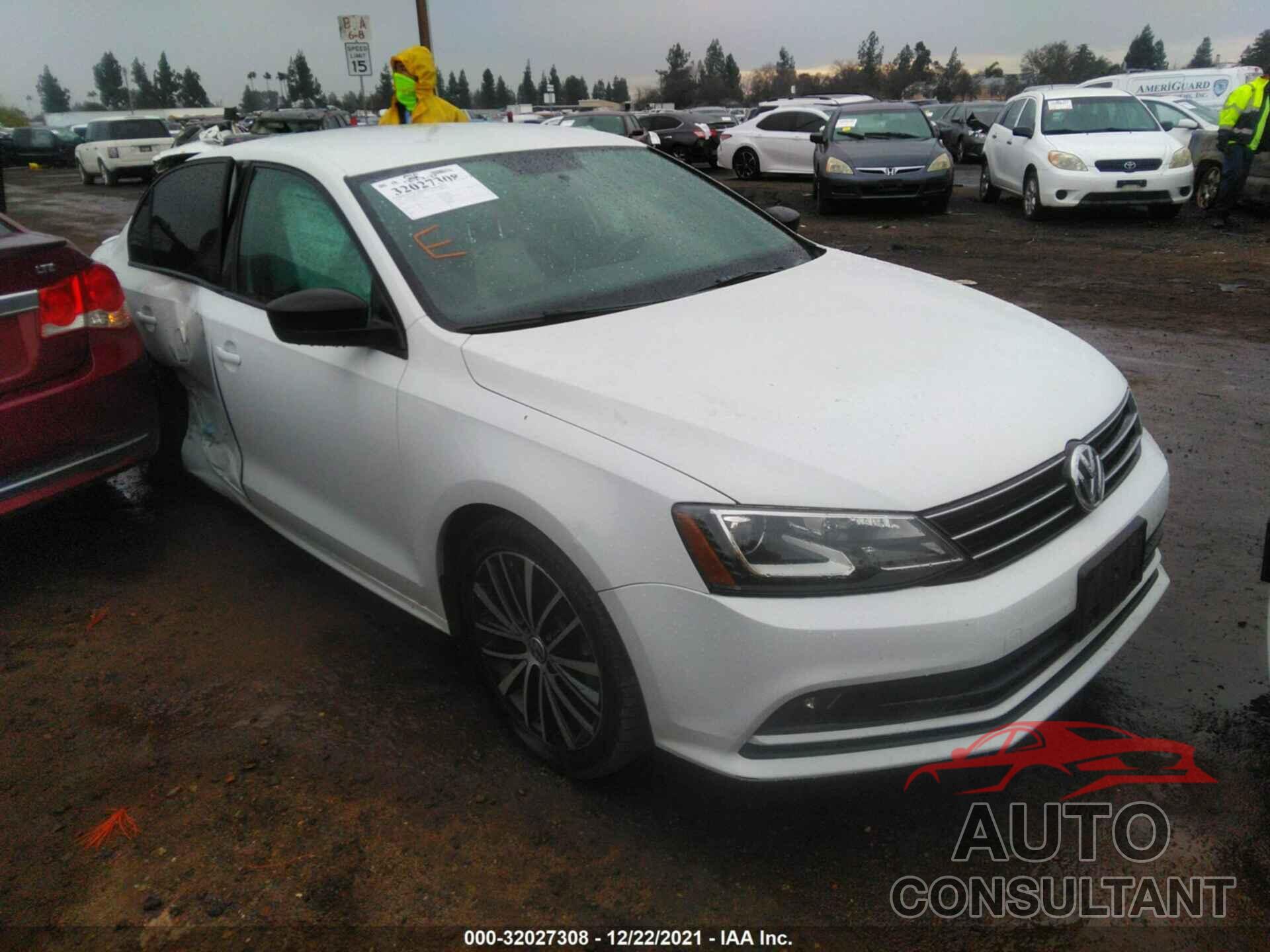 VOLKSWAGEN JETTA SEDAN 2016 - 3VWD17AJXGM263616