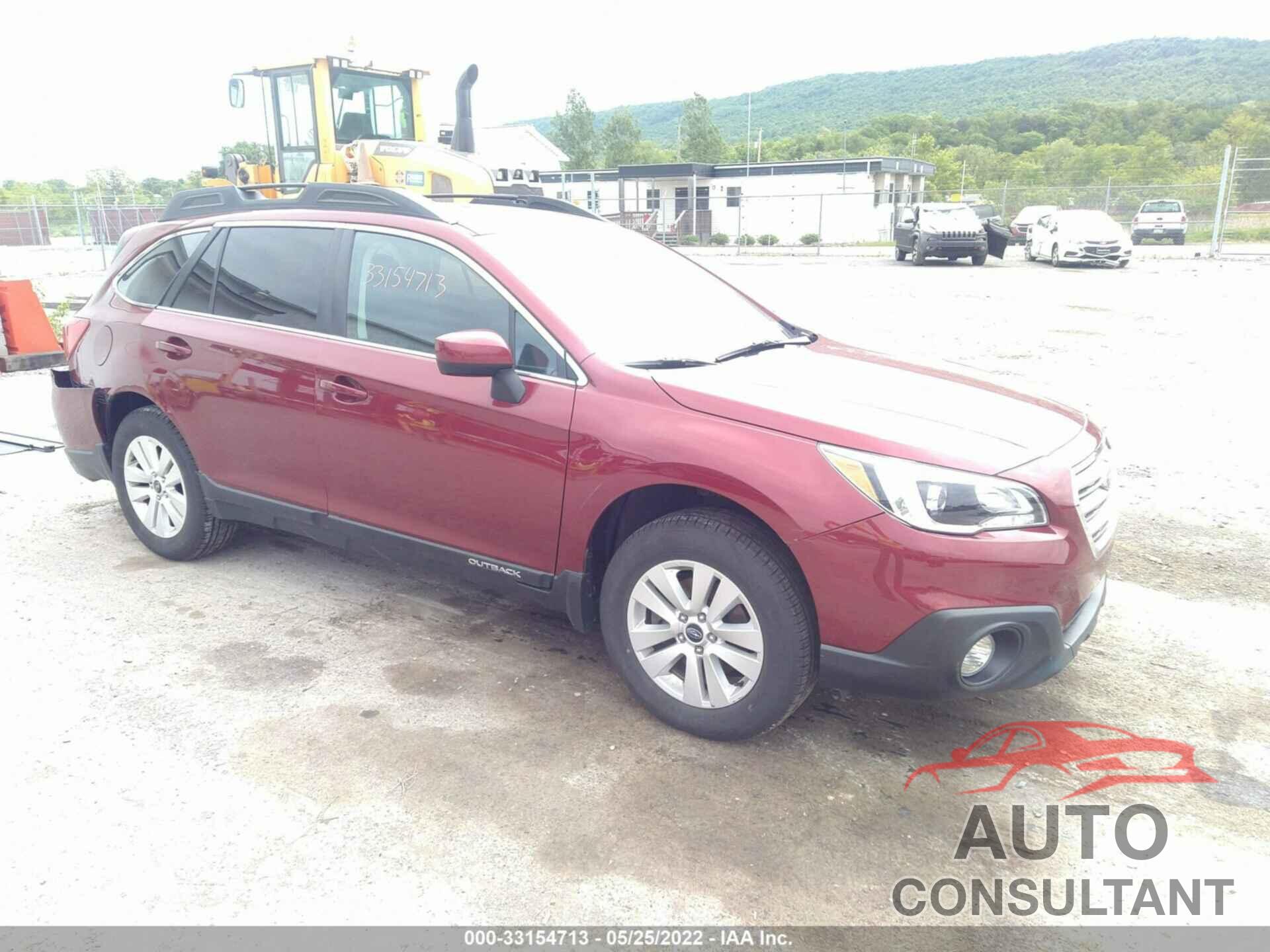 SUBARU OUTBACK 2016 - 4S4BSACC1G3311794