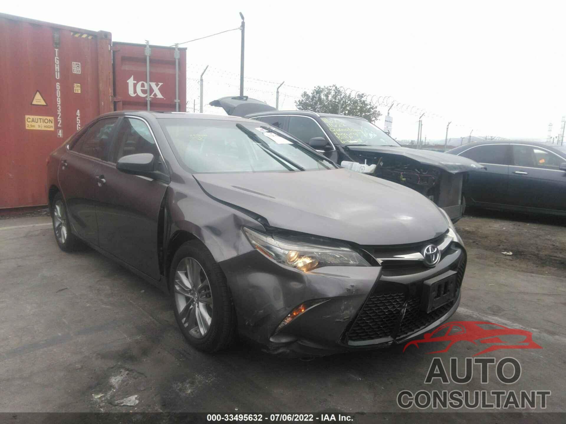 TOYOTA CAMRY 2016 - 4T1BF1FK9GU122988
