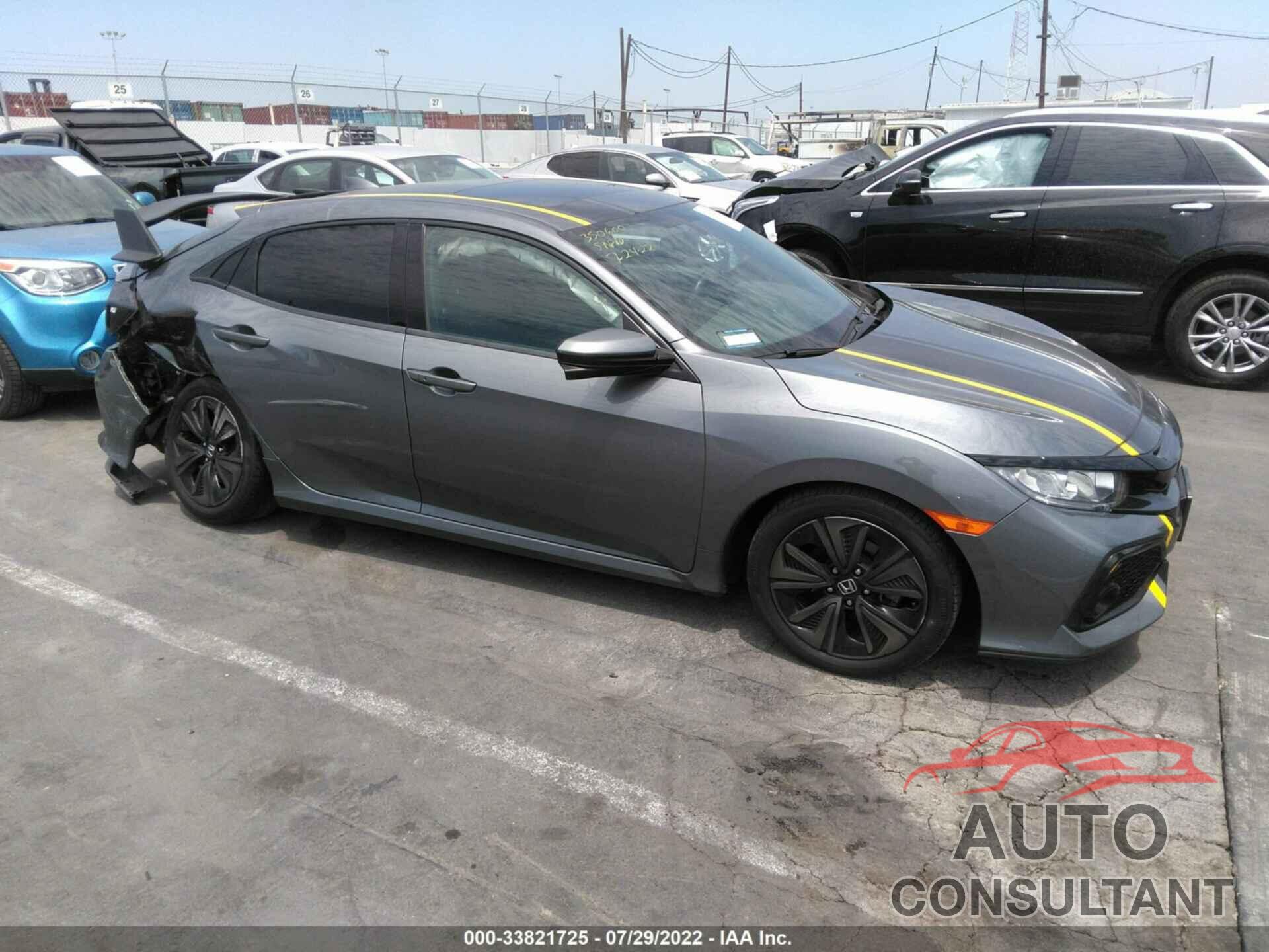 HONDA CIVIC HATCHBACK 2018 - SHHFK7H55JU427480