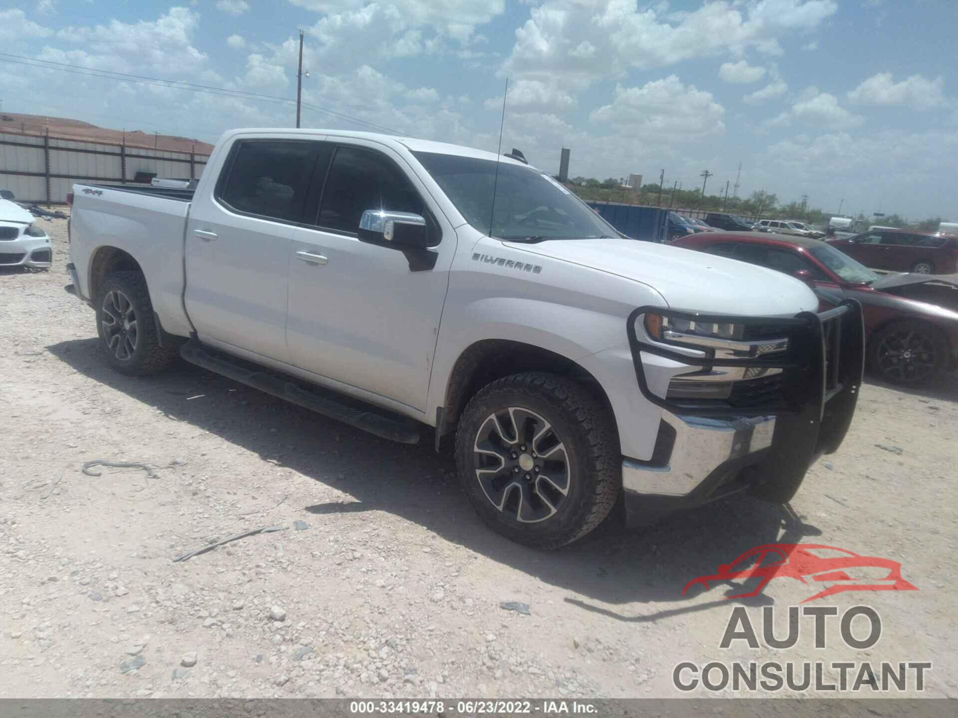 CHEVROLET SILVERADO 1500 2020 - 3GCPYDEK2LG303838