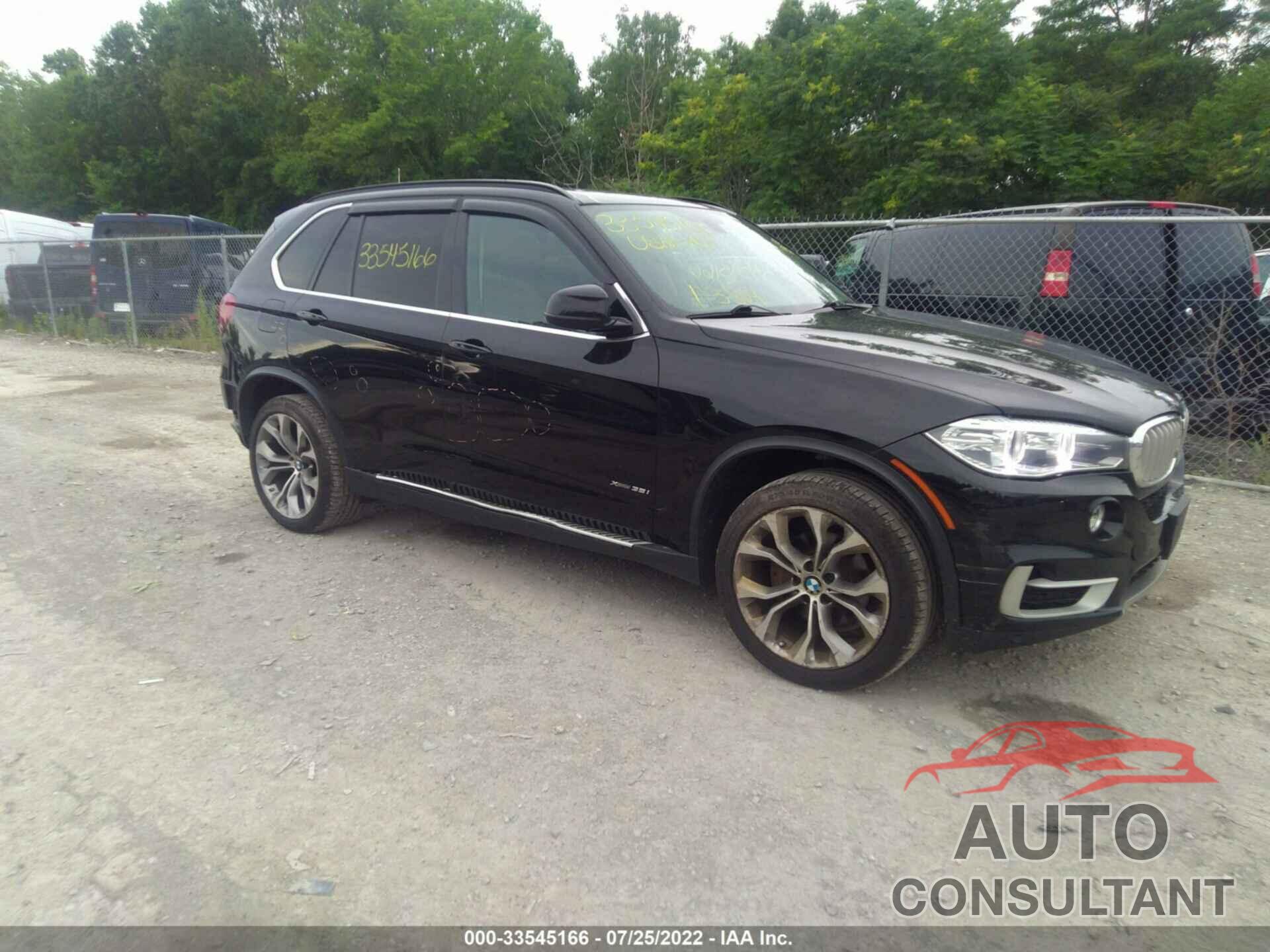 BMW X5 2016 - 5UXKR0C5XG0P34658