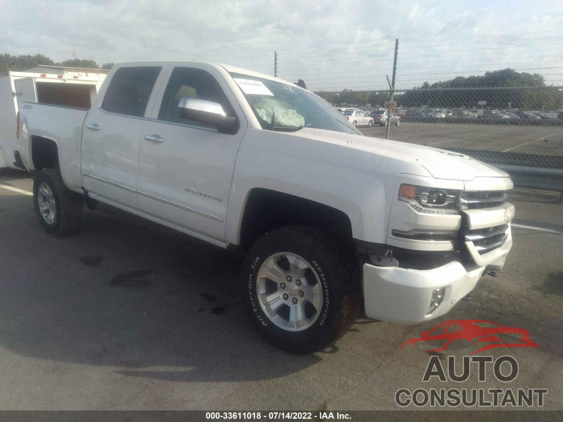 CHEVROLET SILVERADO 1500 2016 - 3GCUKSECXGG357802