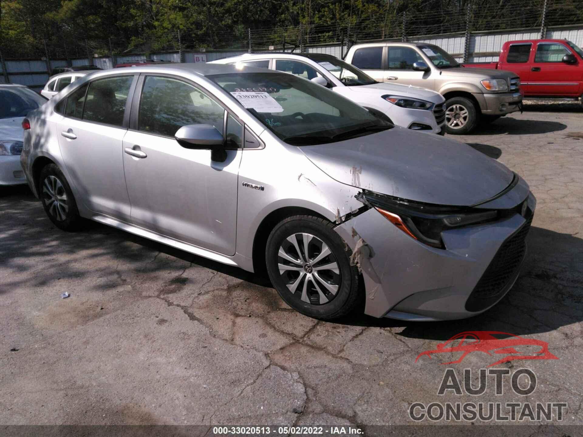 TOYOTA COROLLA 2020 - JTDEBRBEXLJ014614