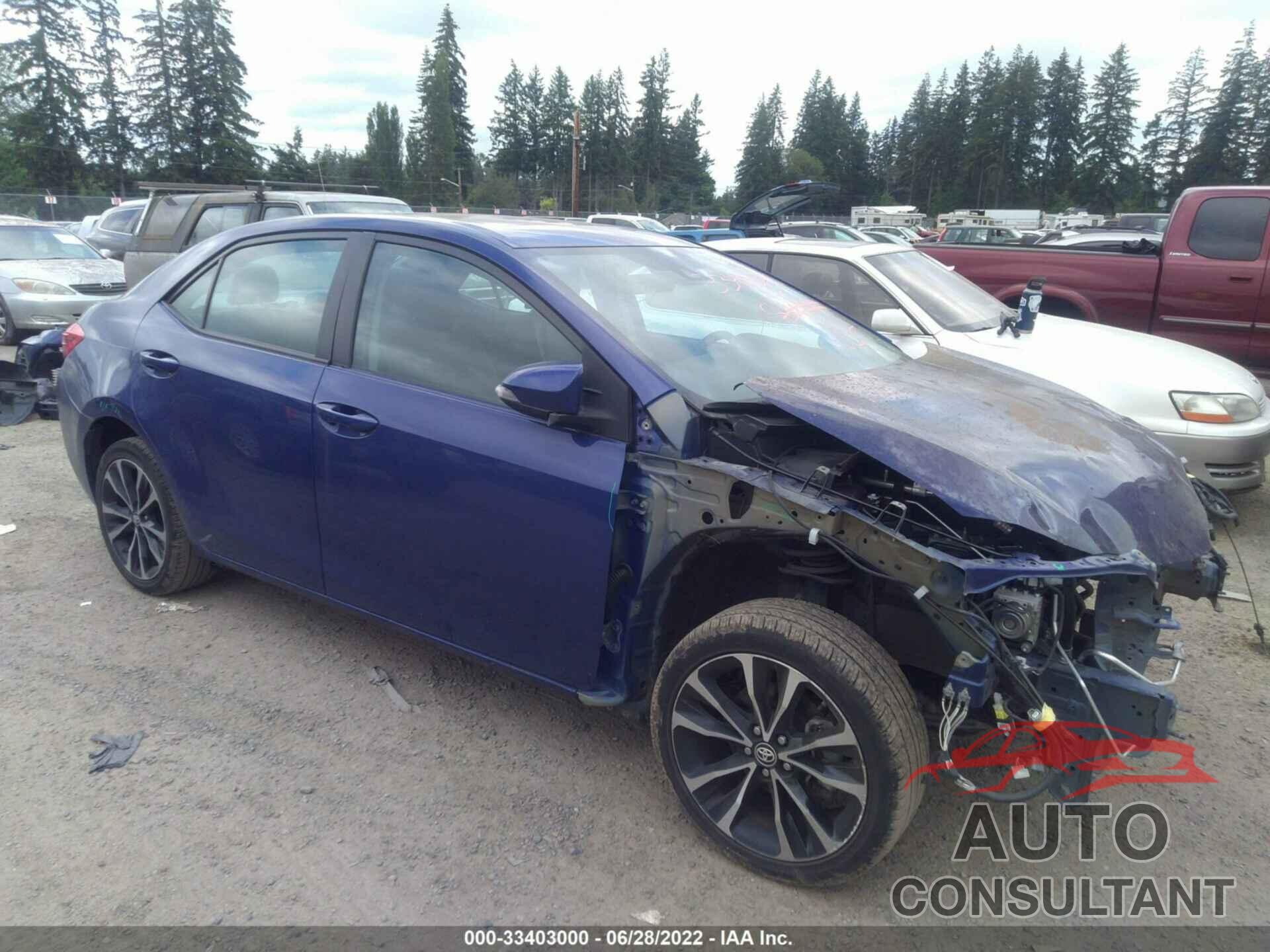 TOYOTA COROLLA 2018 - 5YFBURHE0JP825559