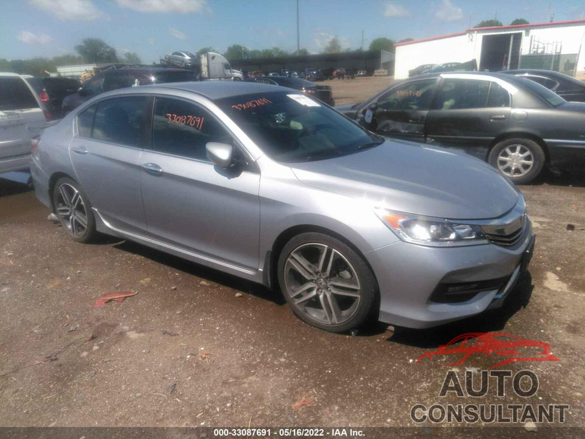 HONDA ACCORD SEDAN 2017 - 1HGCR2F1XHA024084