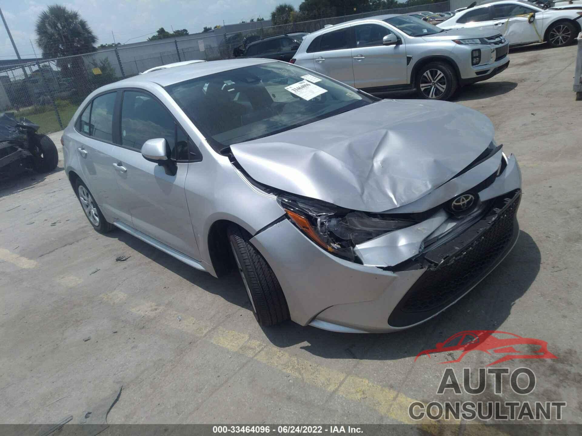 TOYOTA COROLLA 2021 - 5YFEPMAE0MP251289