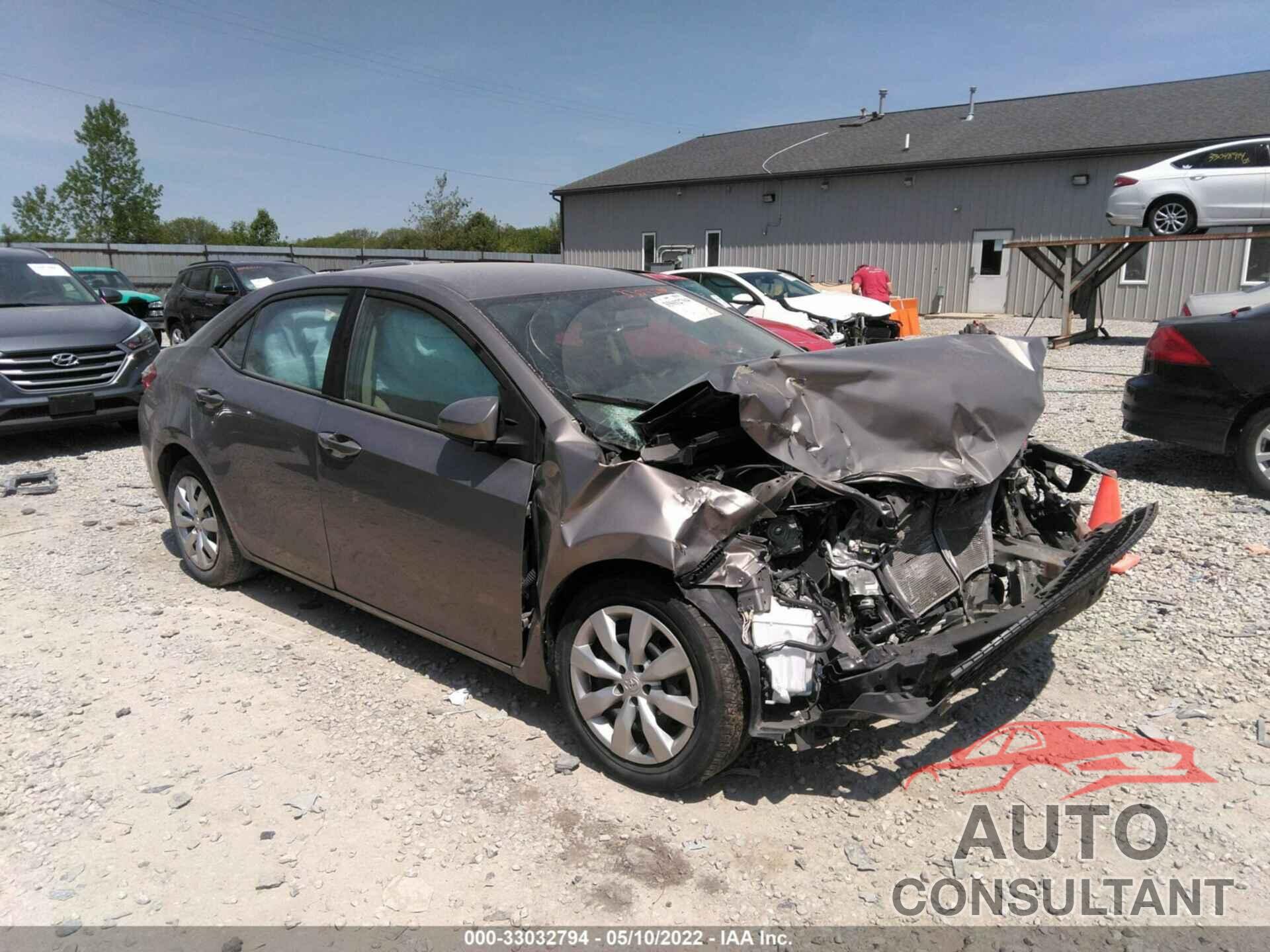 TOYOTA COROLLA 2016 - 2T1BURHE3GC632718