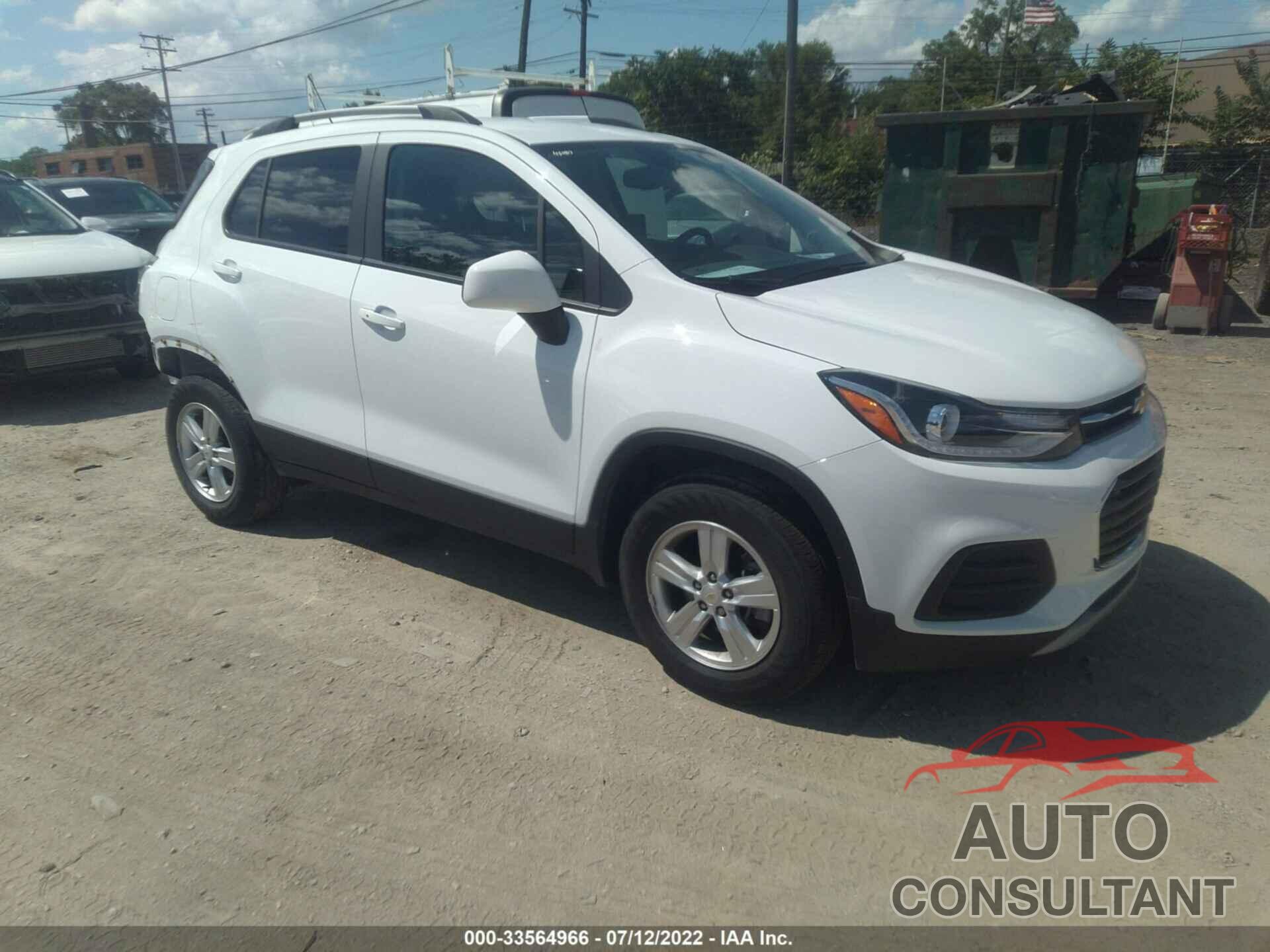 CHEVROLET TRAX 2021 - KL7CJPSB7MB346765