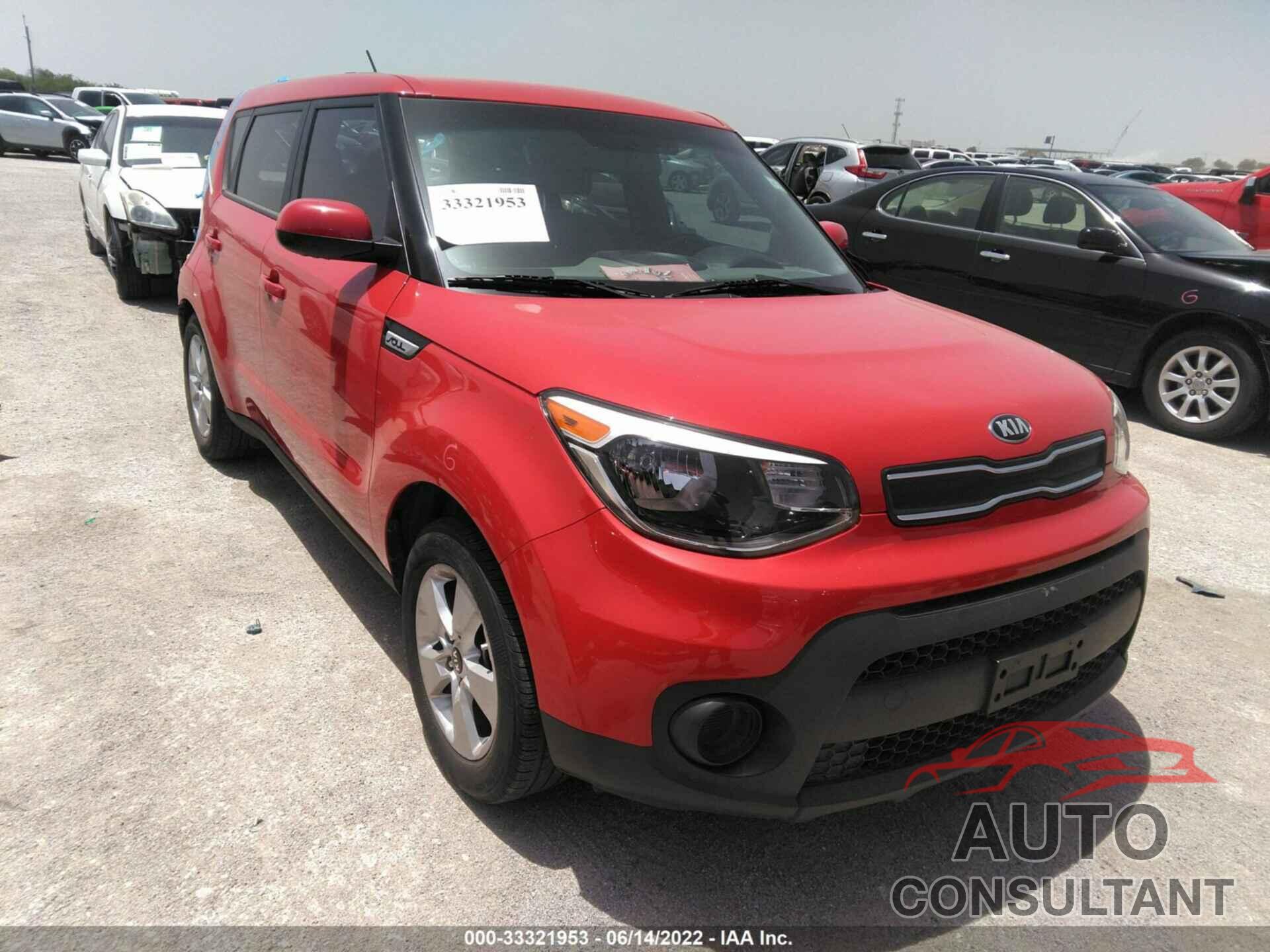KIA SOUL 2019 - KNDJN2A27K7683262