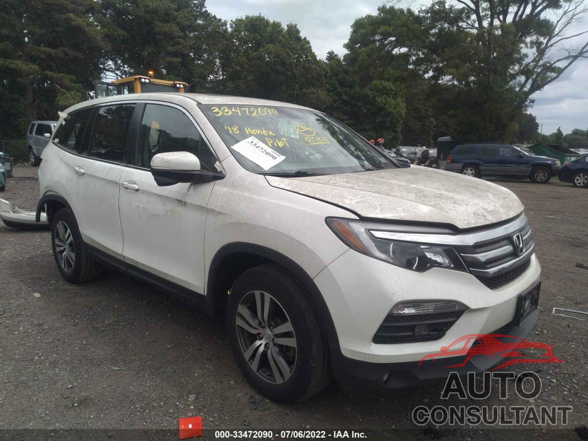HONDA PILOT 2018 - 5FNYF6H52JB005031